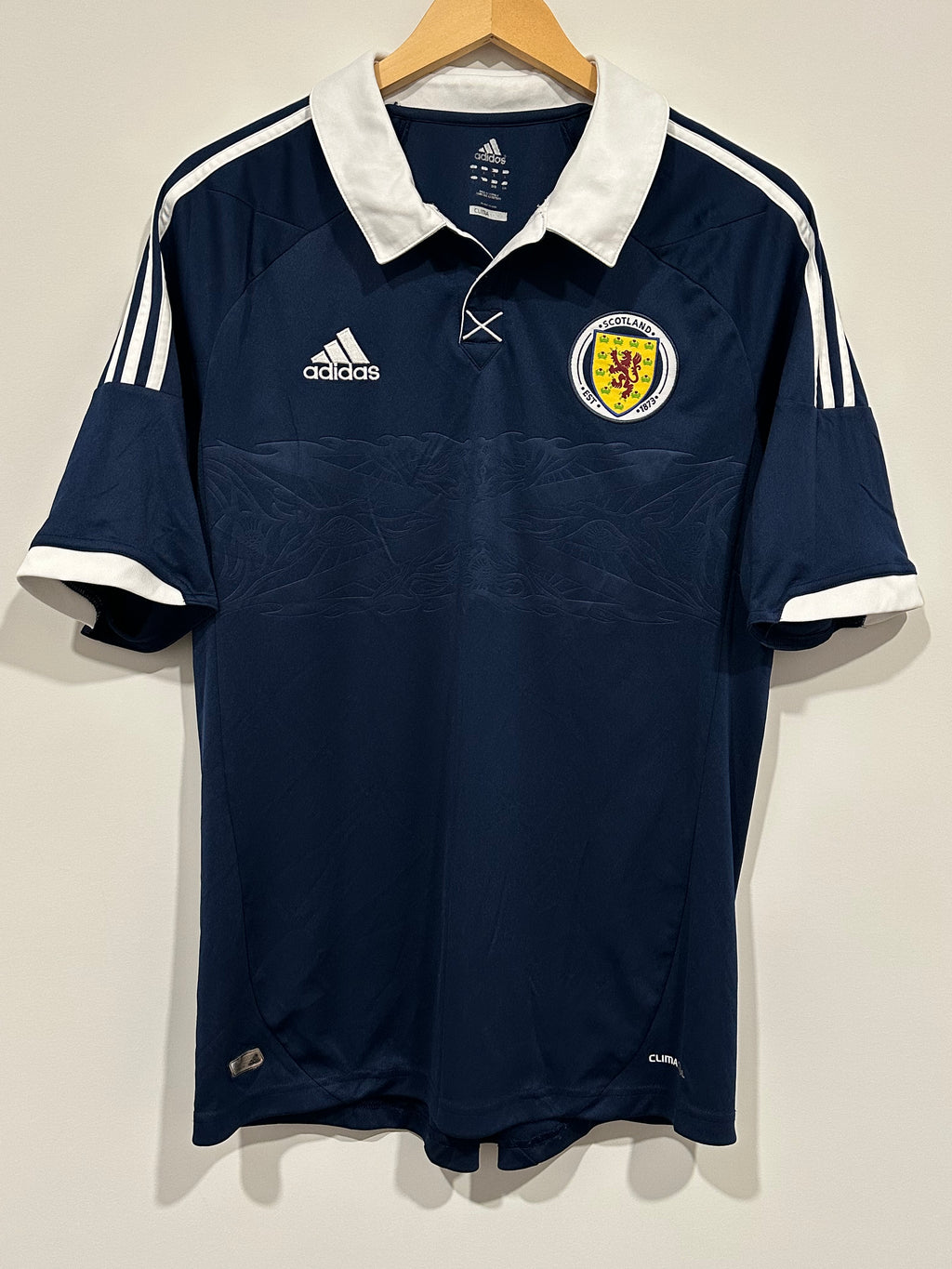 Scotland 2012-14 Home Soccer Jersey (L)