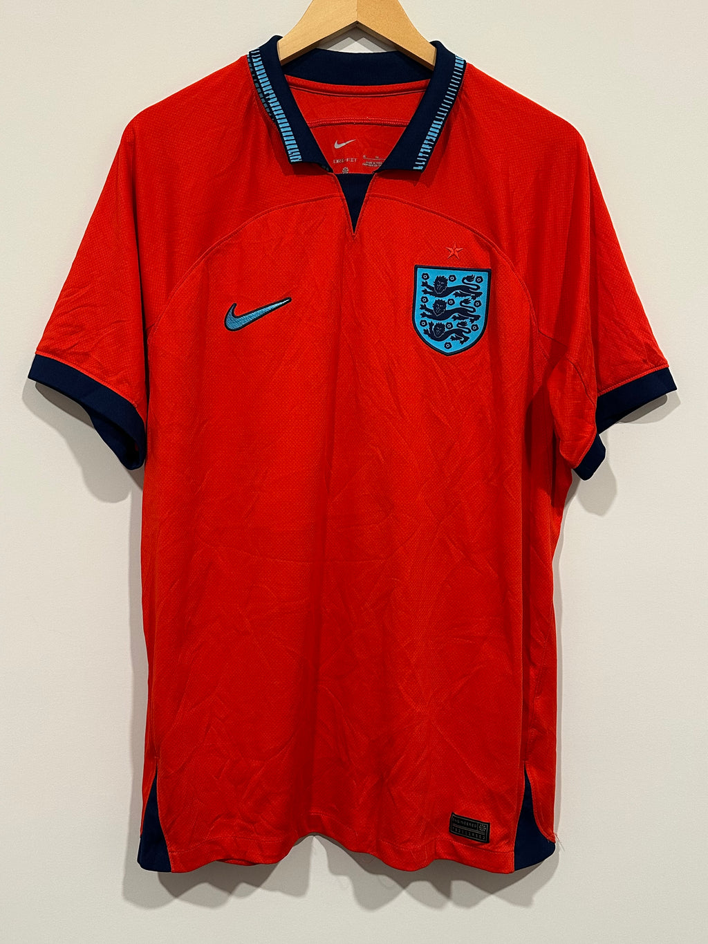 England 2022-23 Away Soccer Jersey (XL)