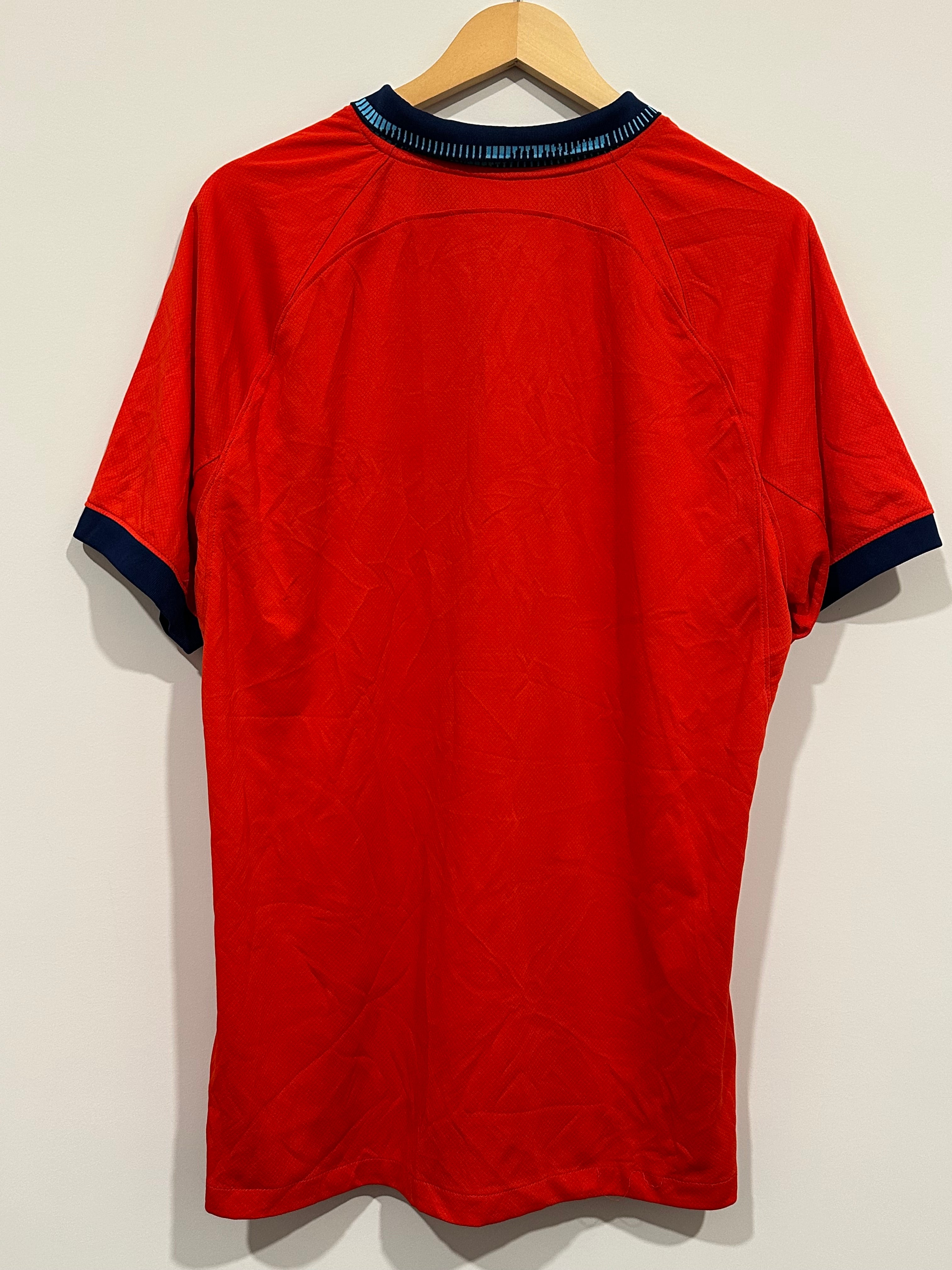 England 2022-23 Away Soccer Jersey (XL)