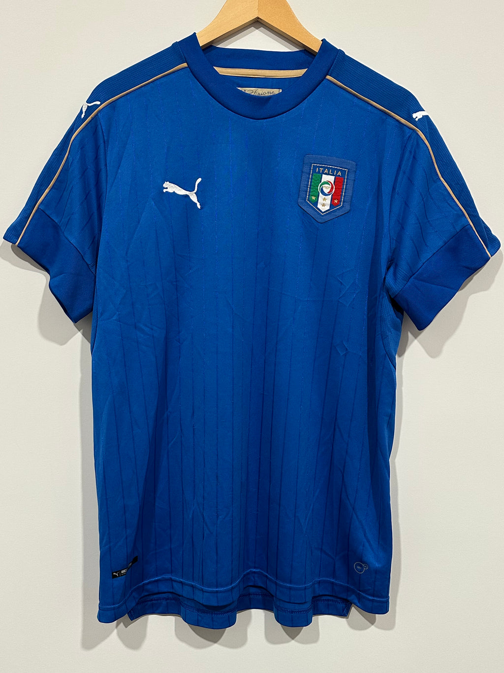 Italy 2016 Home Soccer Jersey (XL)