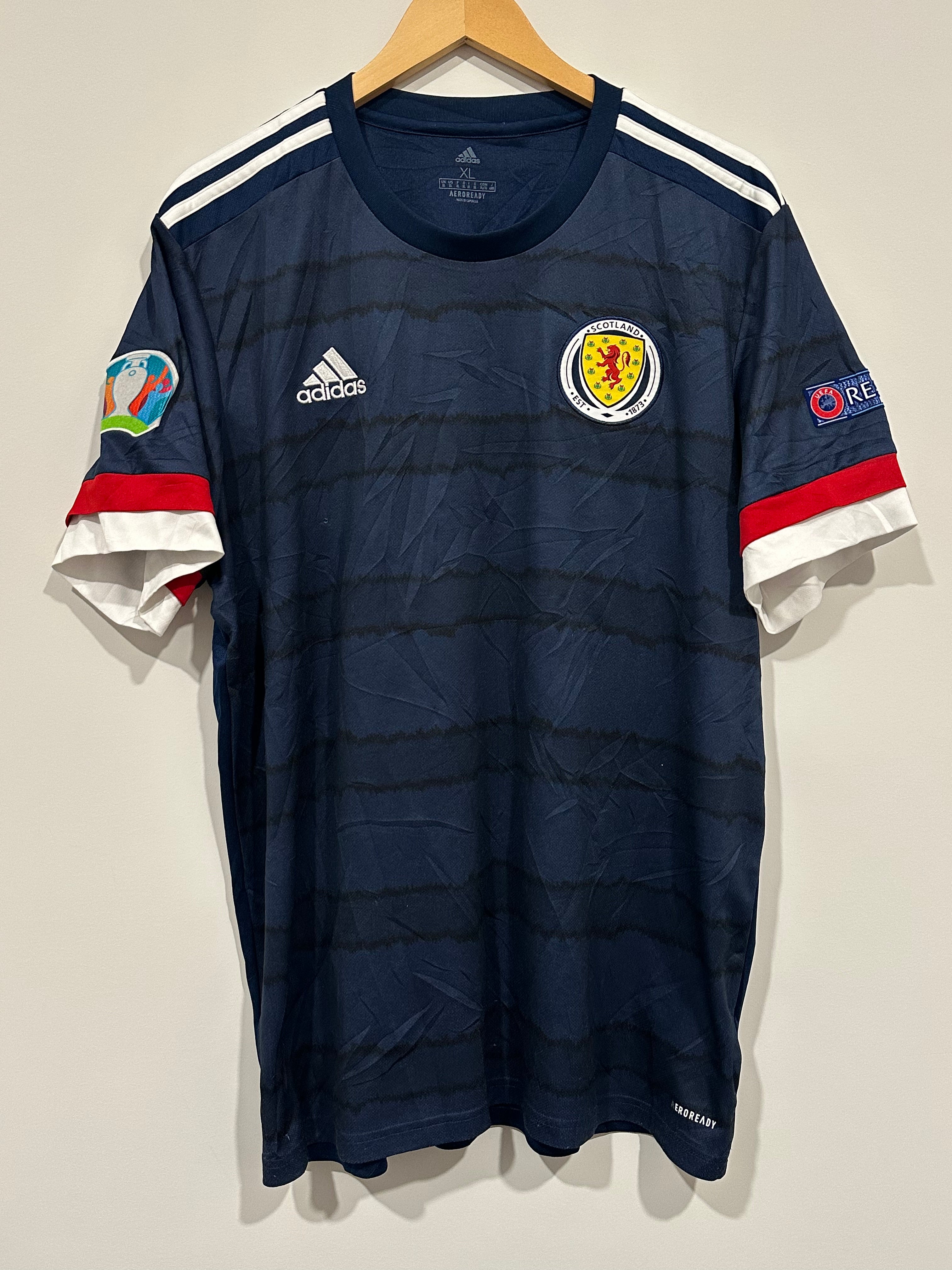 Scotland 2020-21 Home Soccer Jersey (XL)