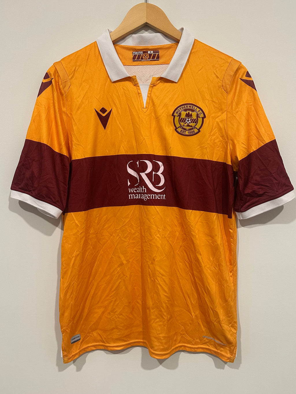 Motherwell 2020-21 Home Soccer Jersey Rafferty #23 (M)