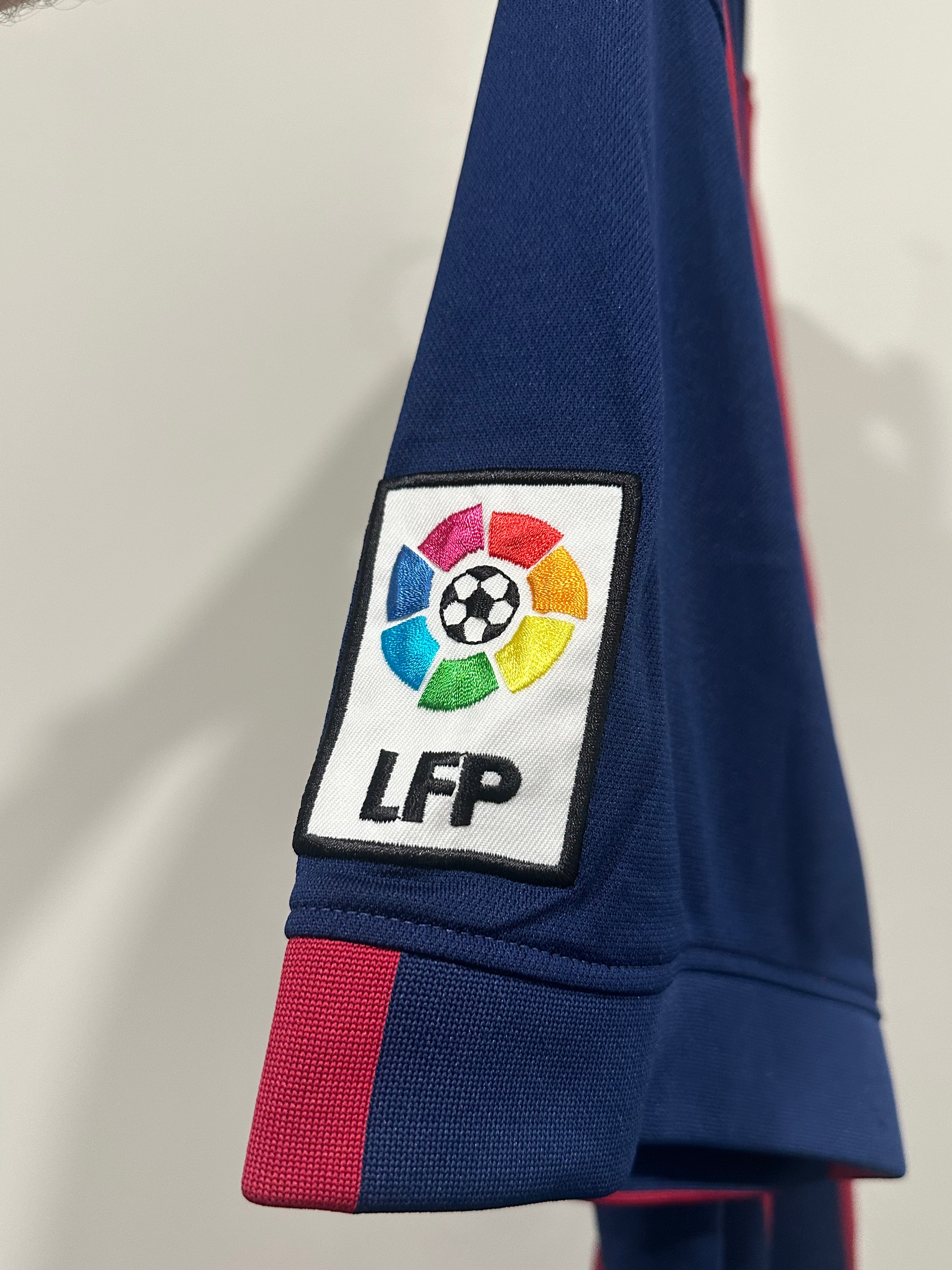 FC Barcelona 2014-15 Home Soccer Jersey Messi #10 (XL)