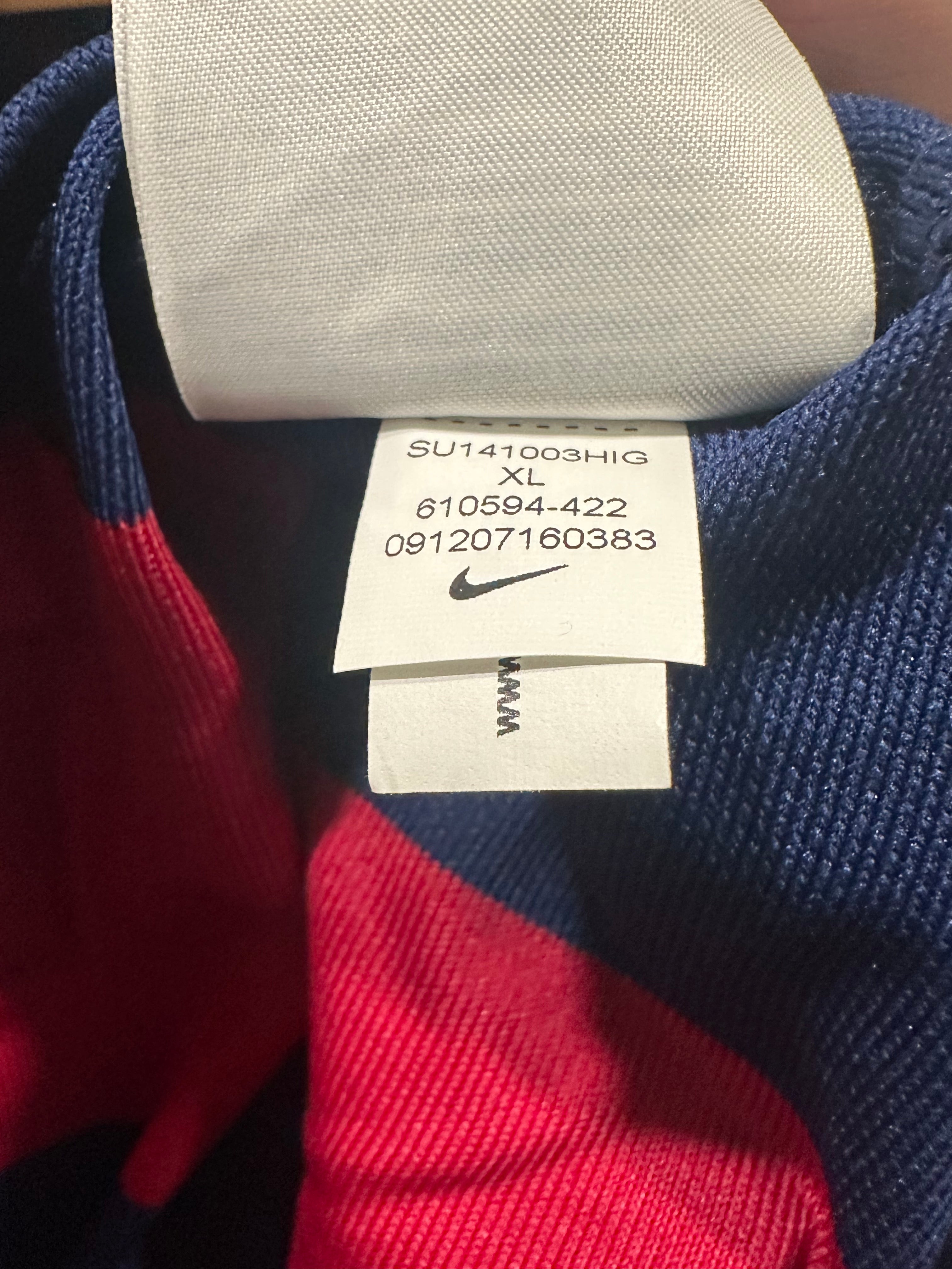 FC Barcelona 2014-15 Home Soccer Jersey Messi #10 (XL)