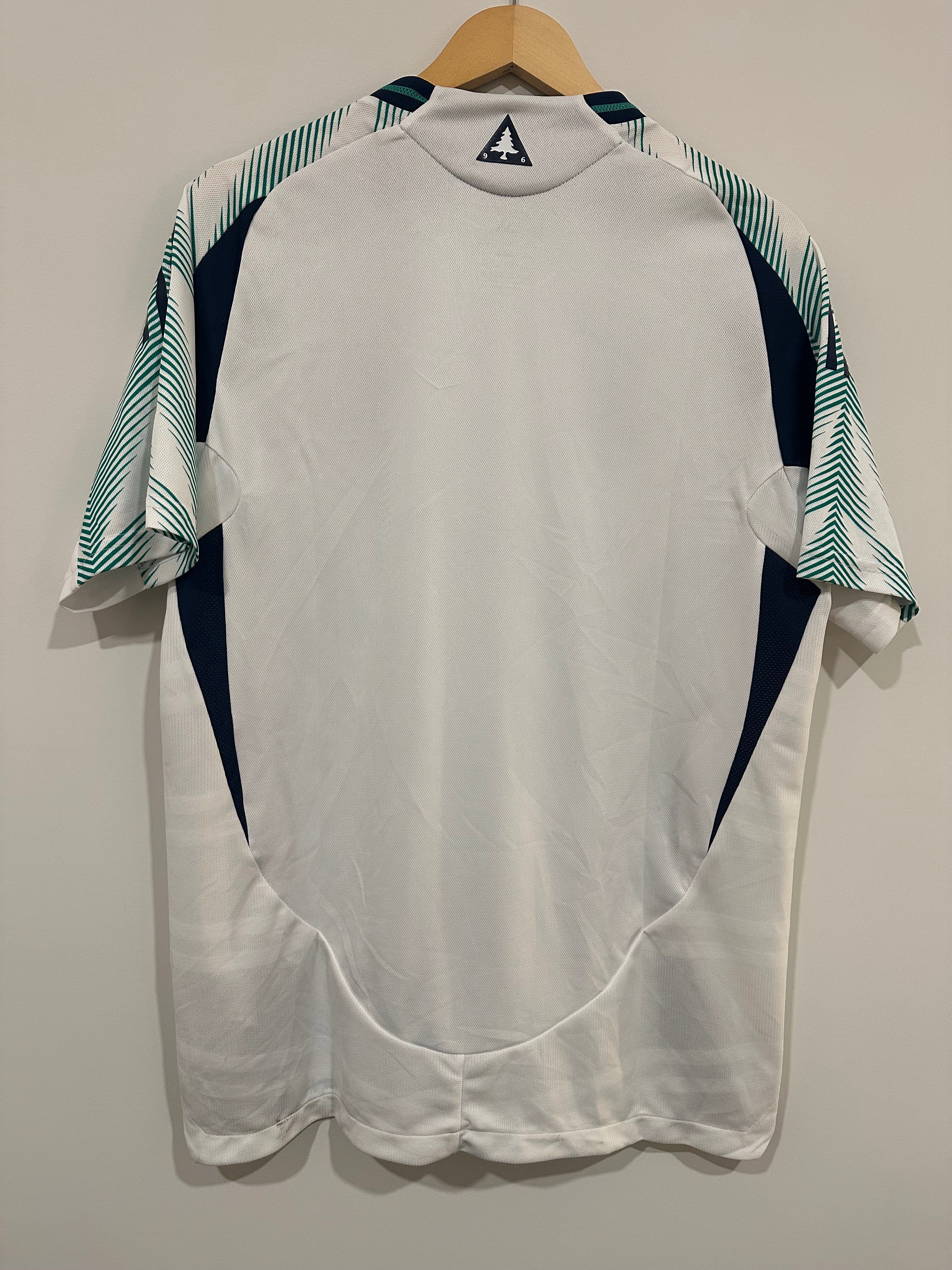 New England Revolution 2025-26 Away Soccer Jersey Authentic Version (L) NWT