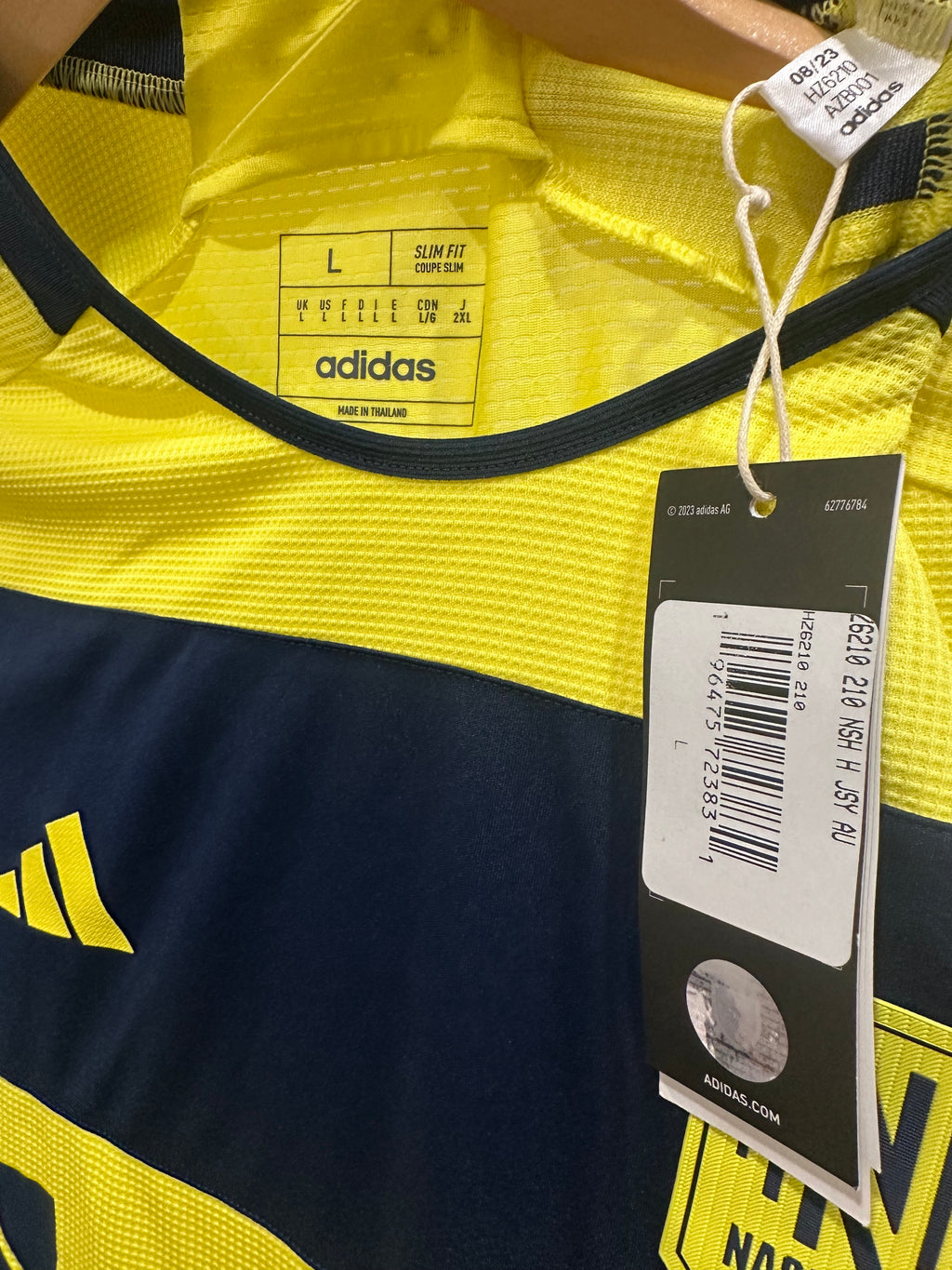 Nashville SC 2024-25 Home Soccer Jersey Authentic Version (L) NWT