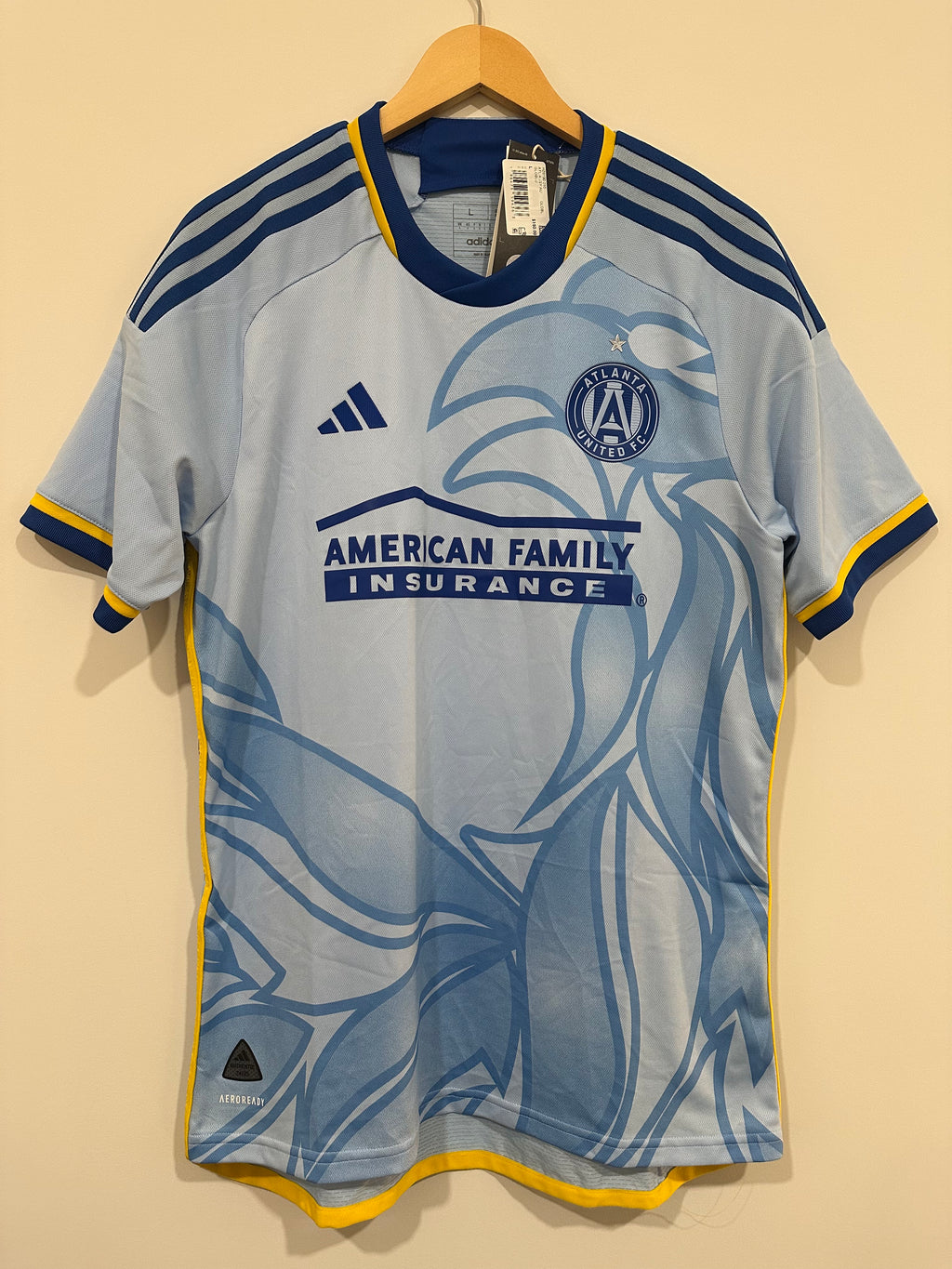Atlanta United 2024-25 Away Soccer Jersey Authentic Version (L) NWT