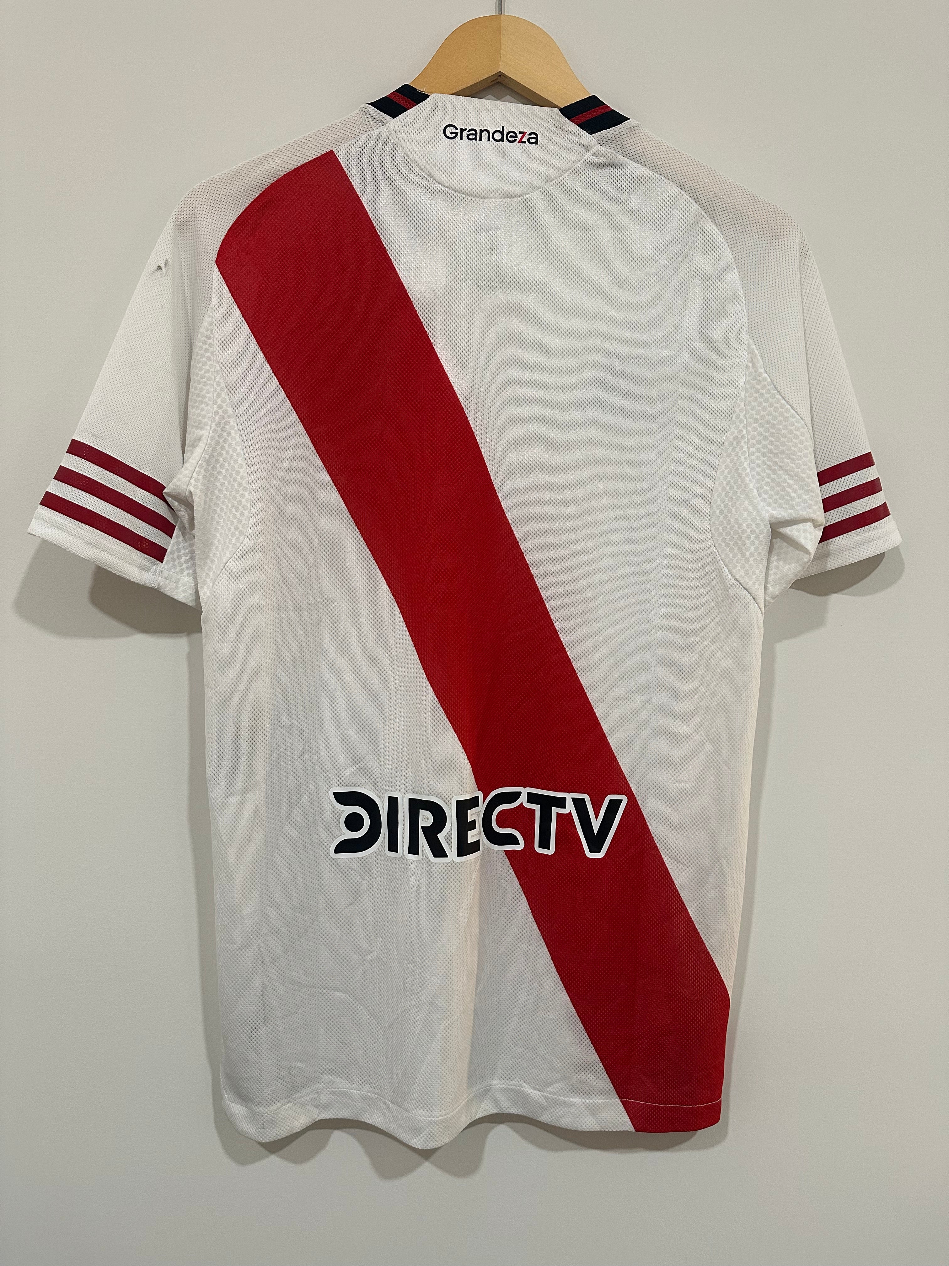 River Plate 2024-25 Home Soccer Jersey Authentic Version (S) NWT