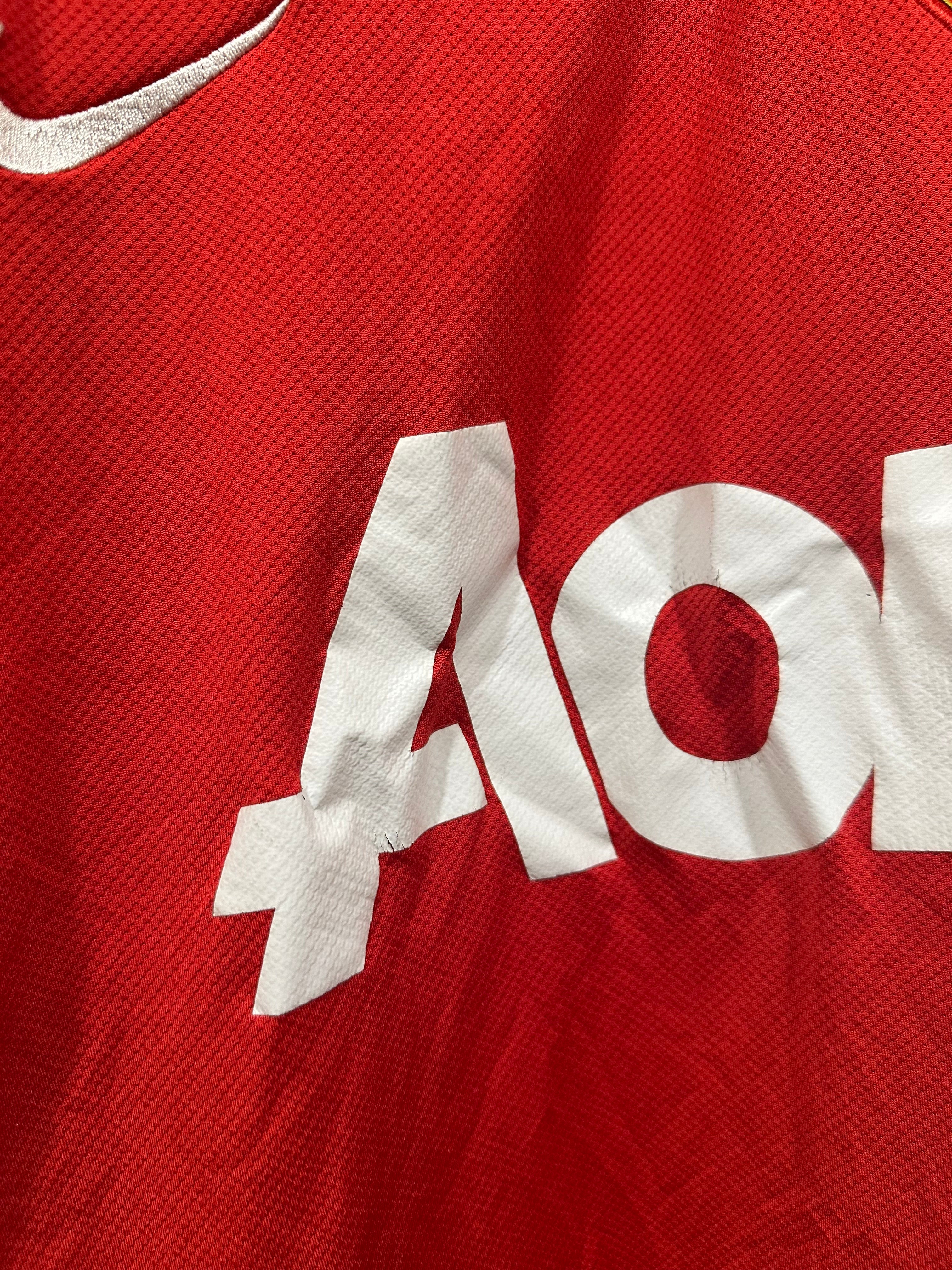 Manchester United 2011-12 Home Soccer Jersey (M)