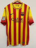FC Barcelona 2013-14 Away Soccer Jersey (XL)