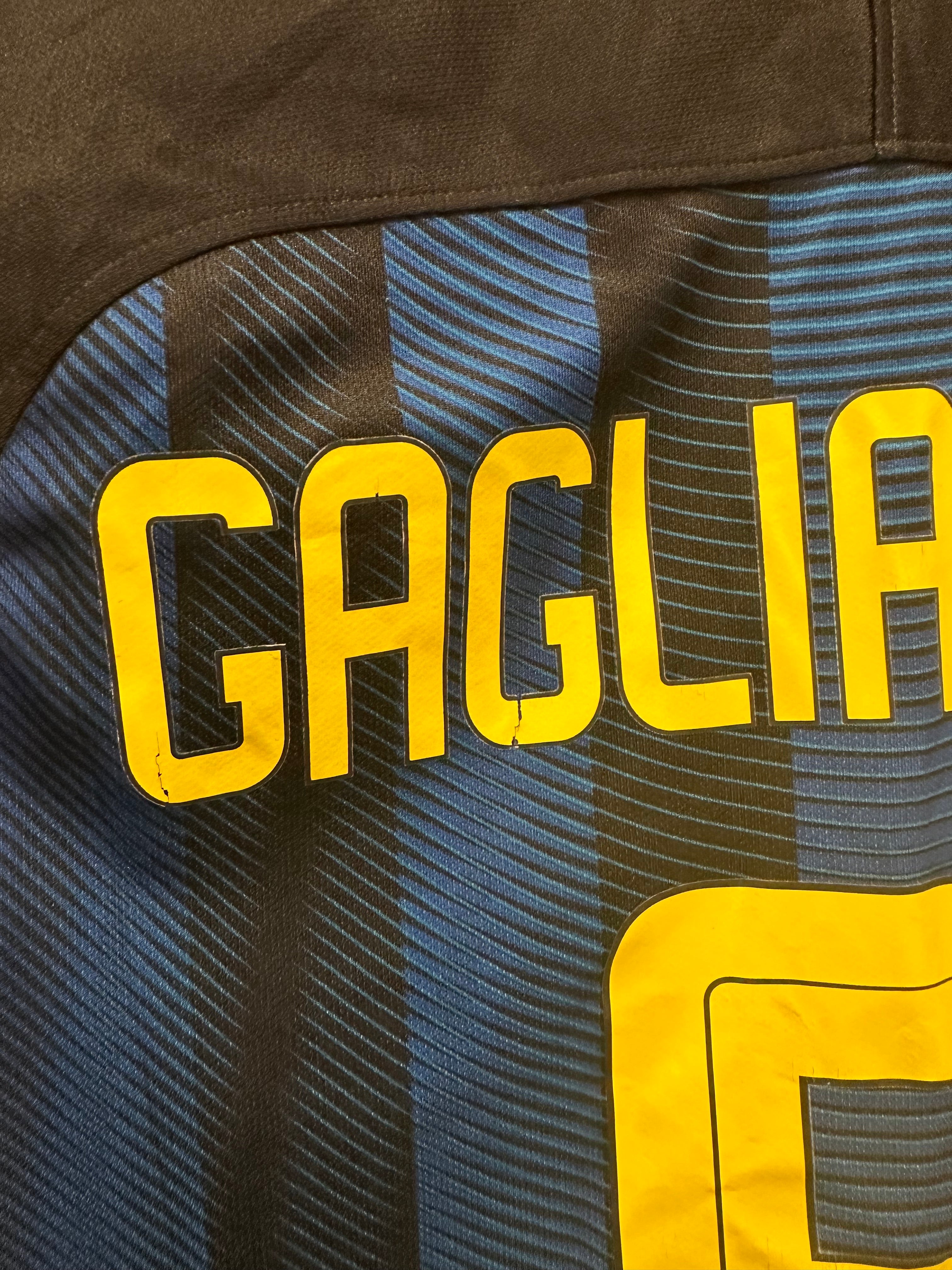 Inter Milan 2016-17 Home Soccer Jersey Gagliardini #5 (S)