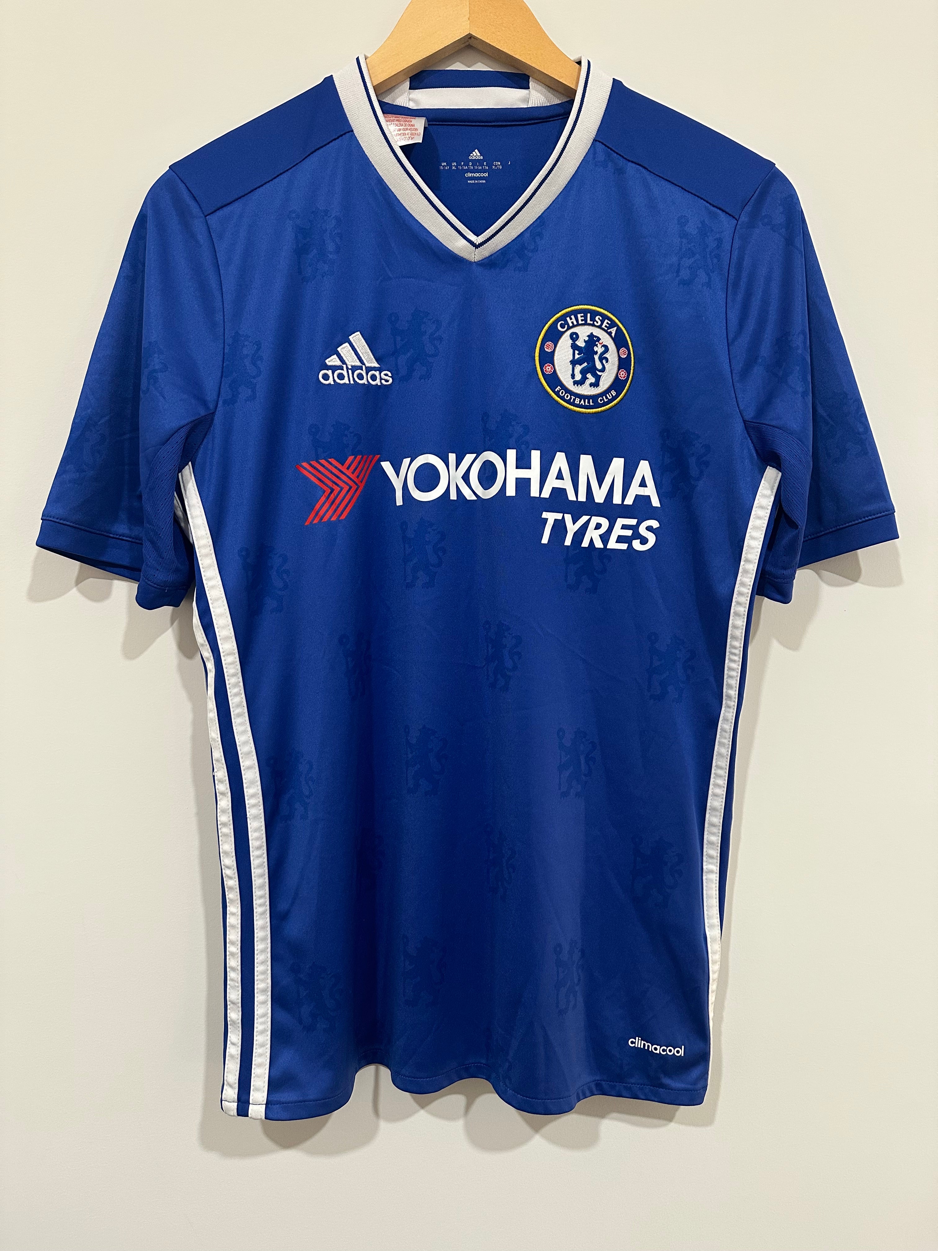 Chelsea 2016-17 Home Soccer Jersey (YXL)