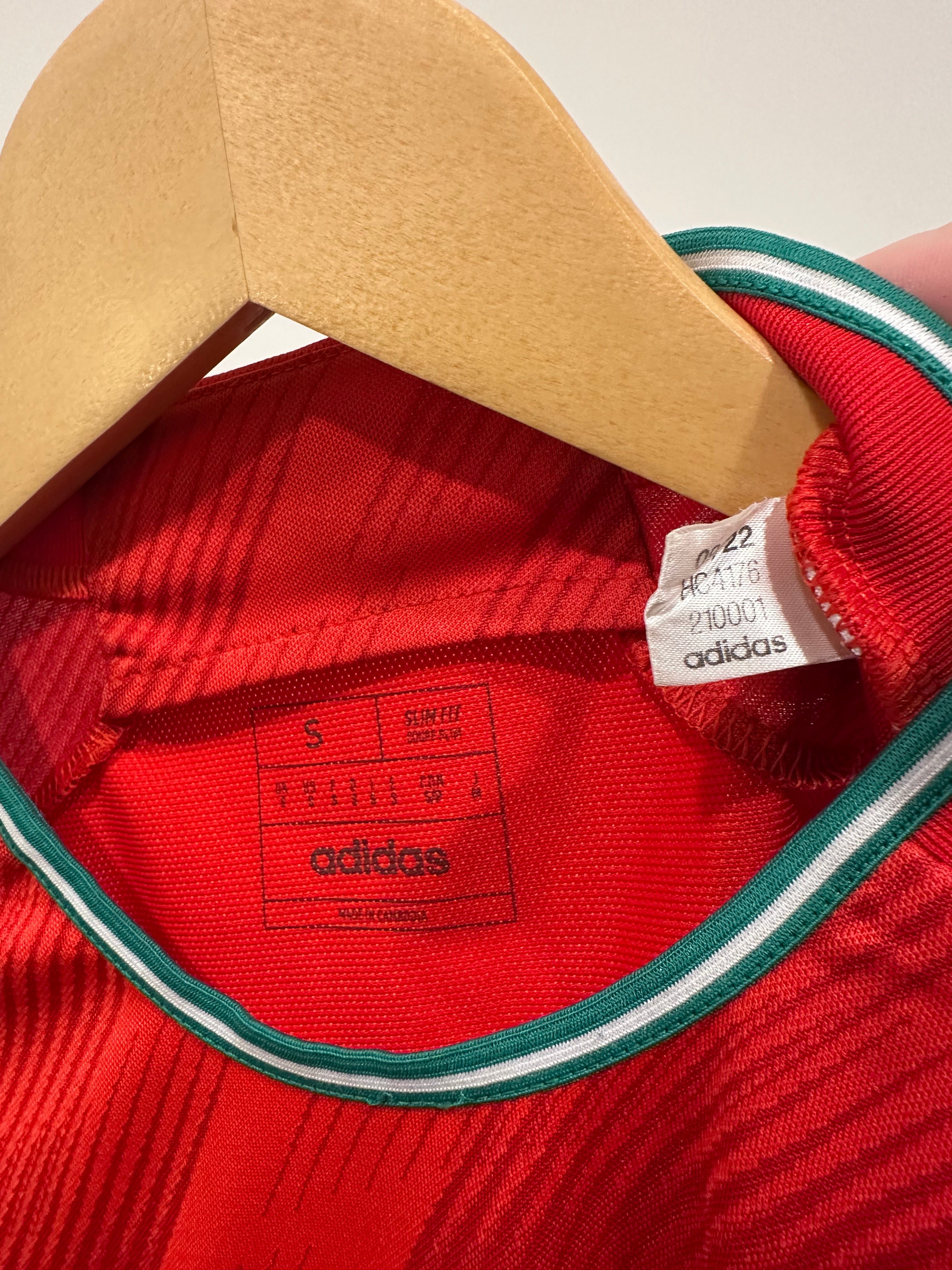 Wales 2022 Home Soccer Jersey (S)