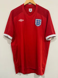 England 2010-11 Away Soccer Jersey (L)