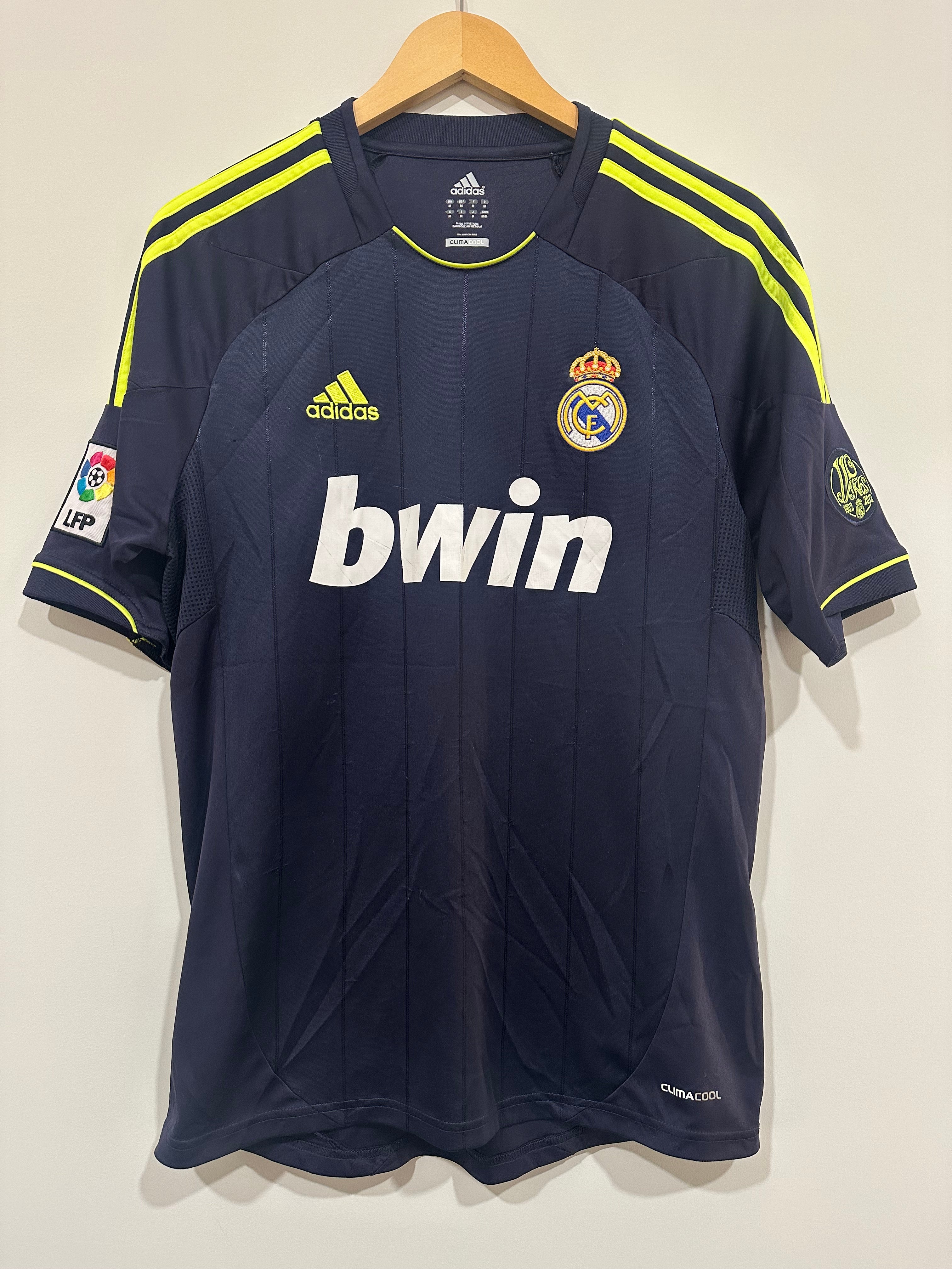 Real Madrid 2012-13 Away Soccer Jersey (M)