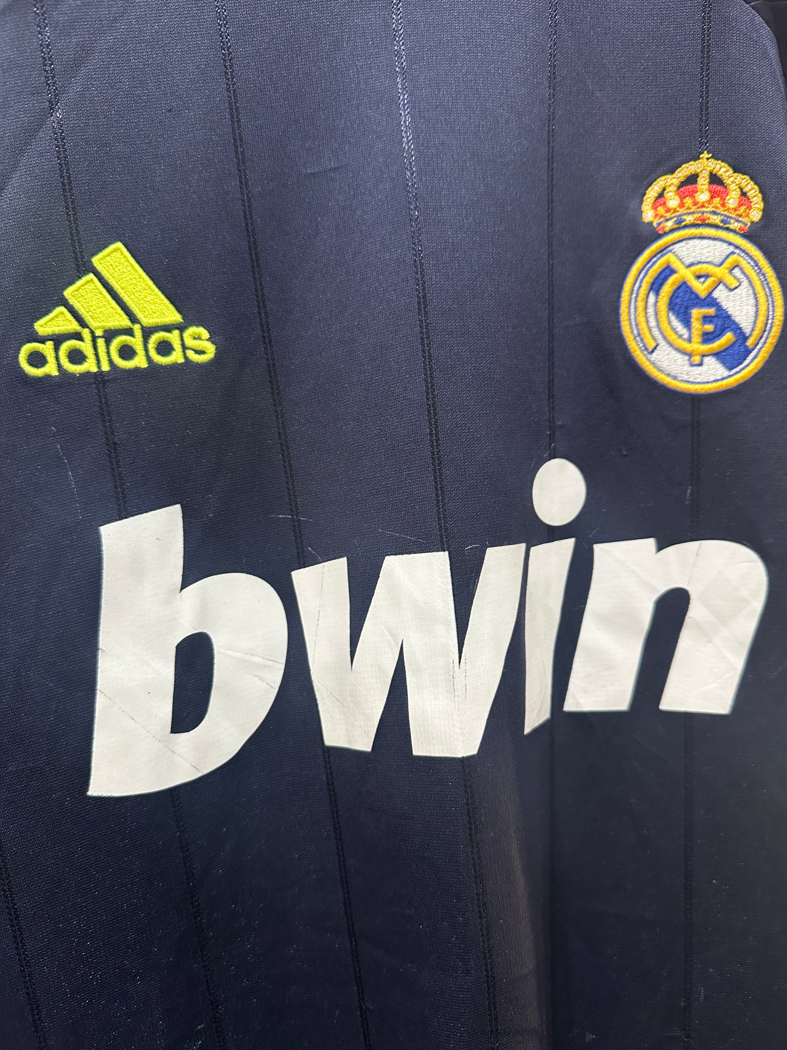 Real Madrid 2012-13 Away Soccer Jersey (M)