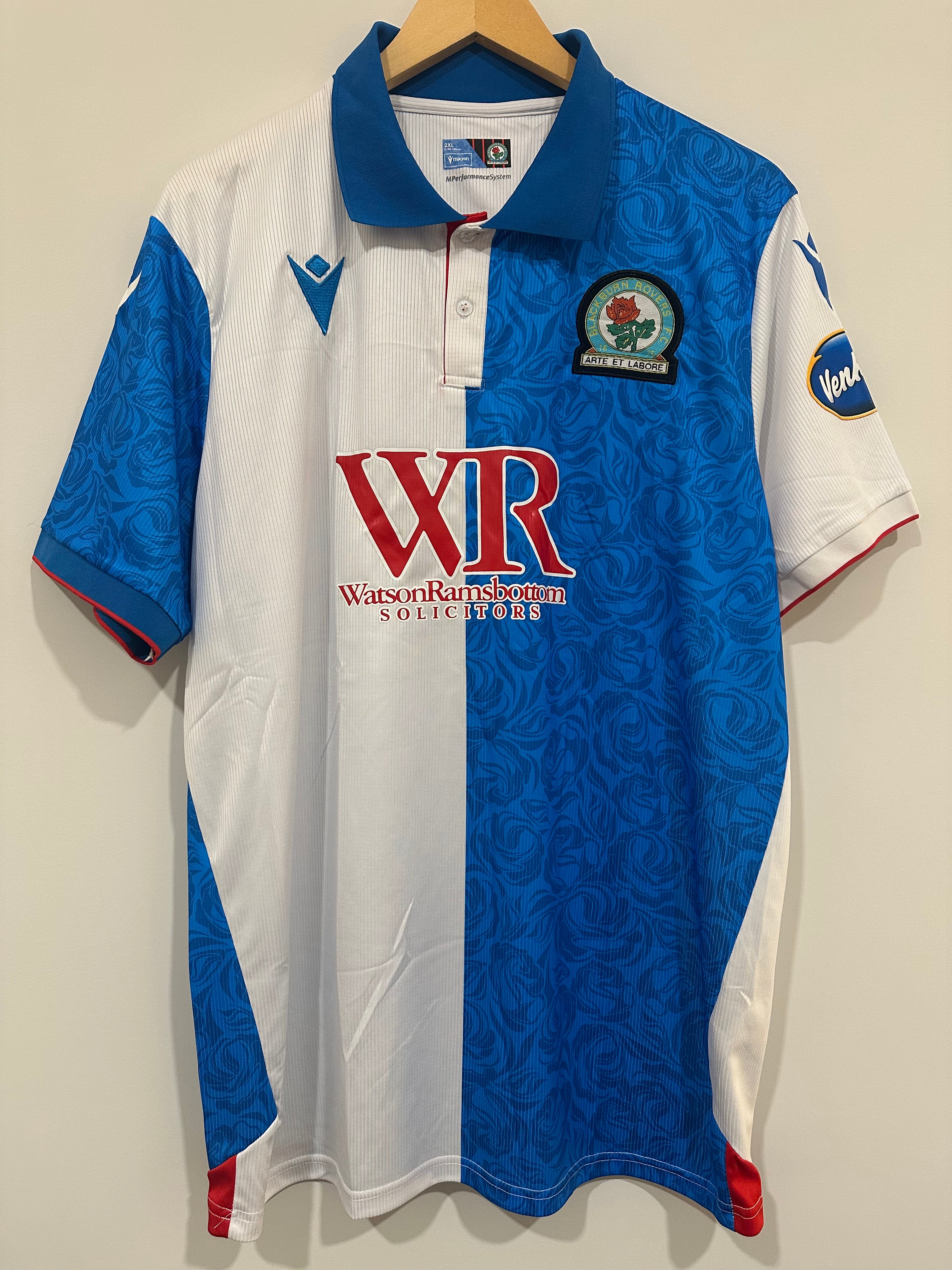 Blackburn Rovers 2024-25 Home Soccer Jersey (2XL)