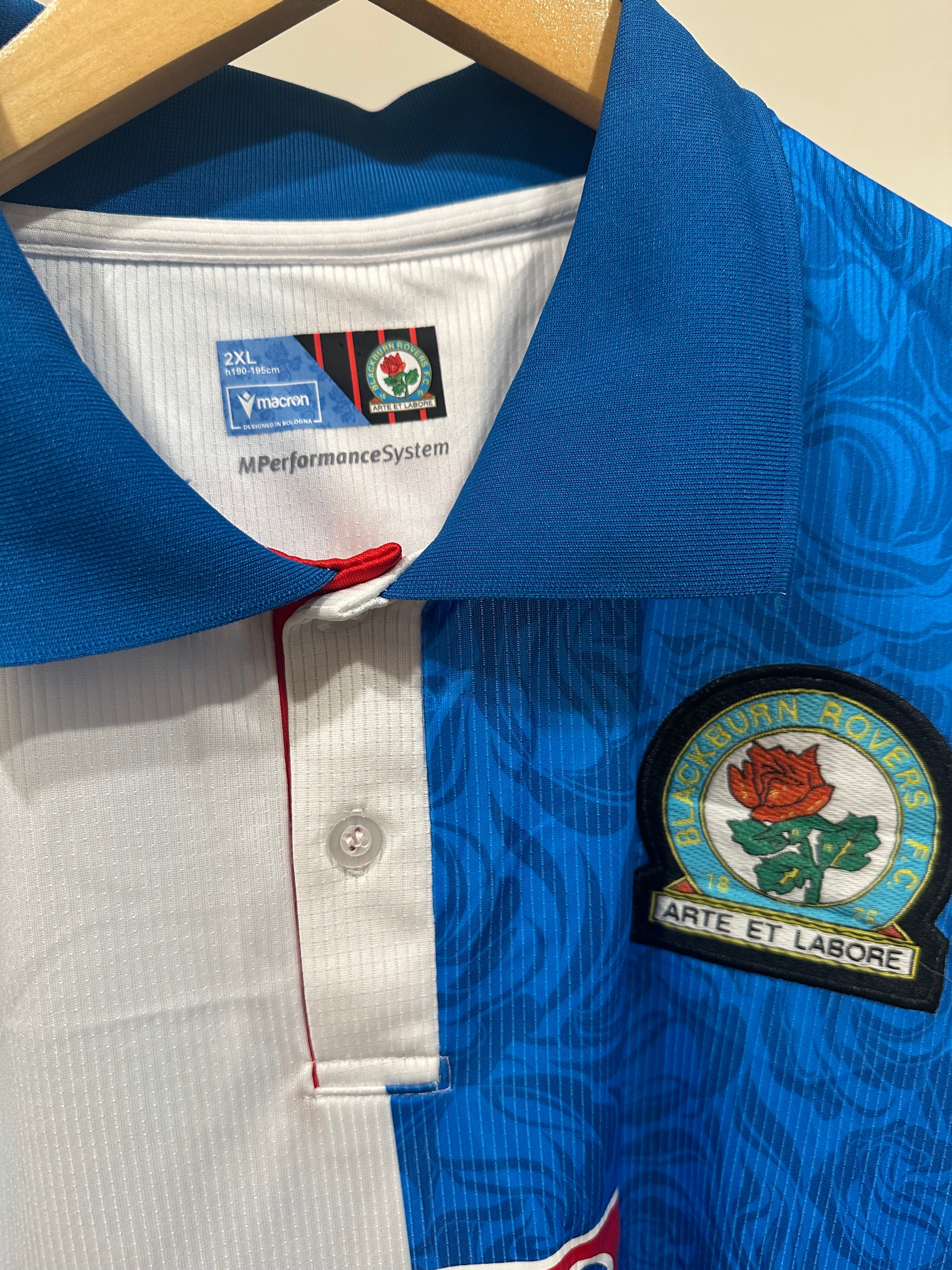 Blackburn Rovers 2024-25 Home Soccer Jersey (2XL)