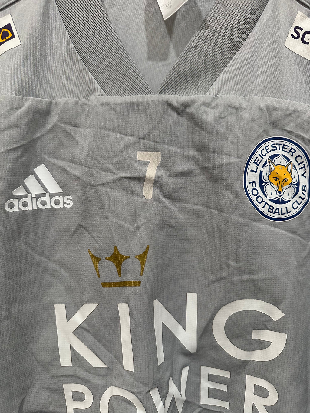 Leicester City 2017-18 Training Long Sleeve Soccer Jersey (S)