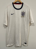 England 2012-14 Home Soccer Jersey (2XL)