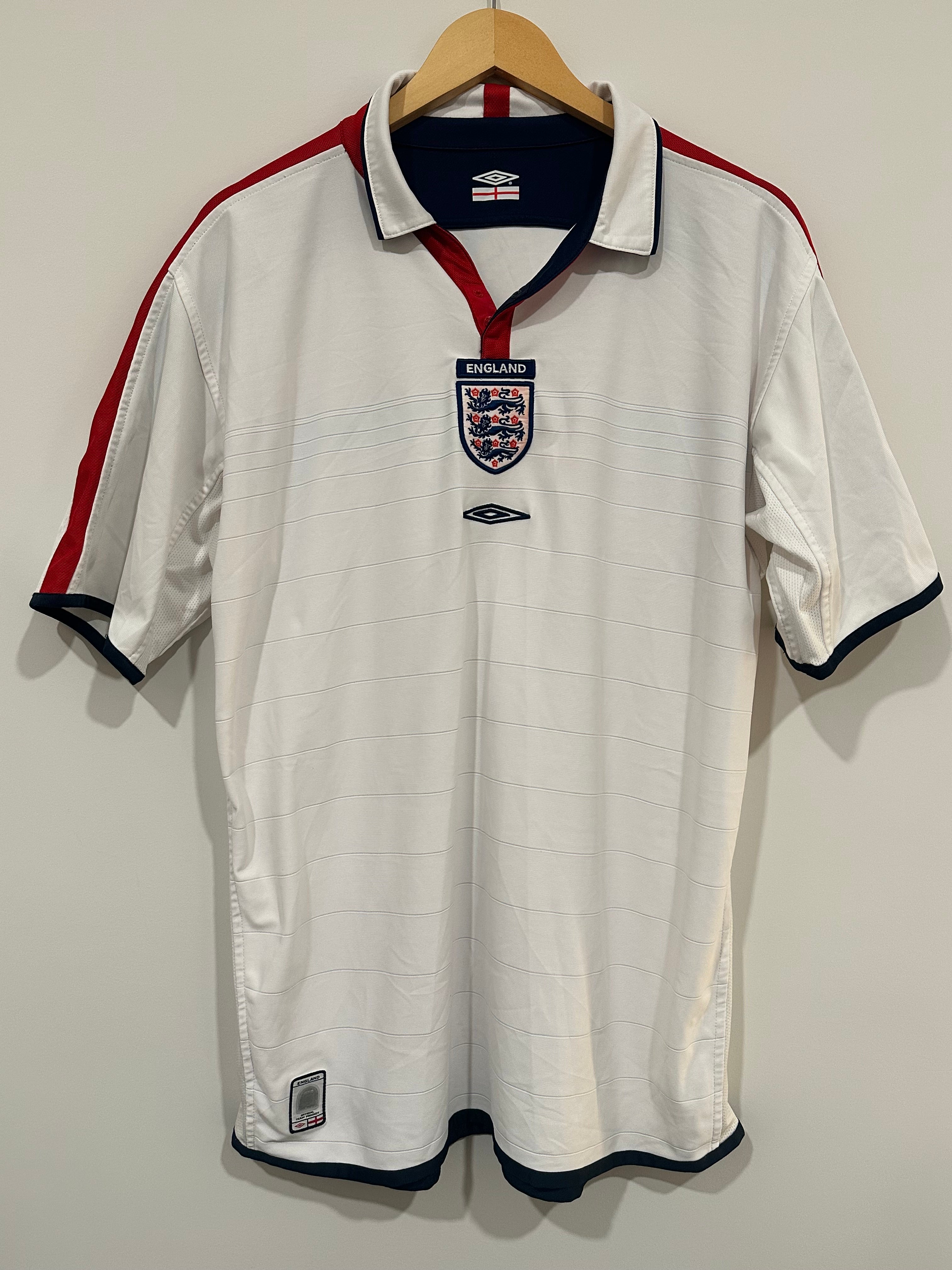 England 2003-05 Home Soccer Jersey (L)