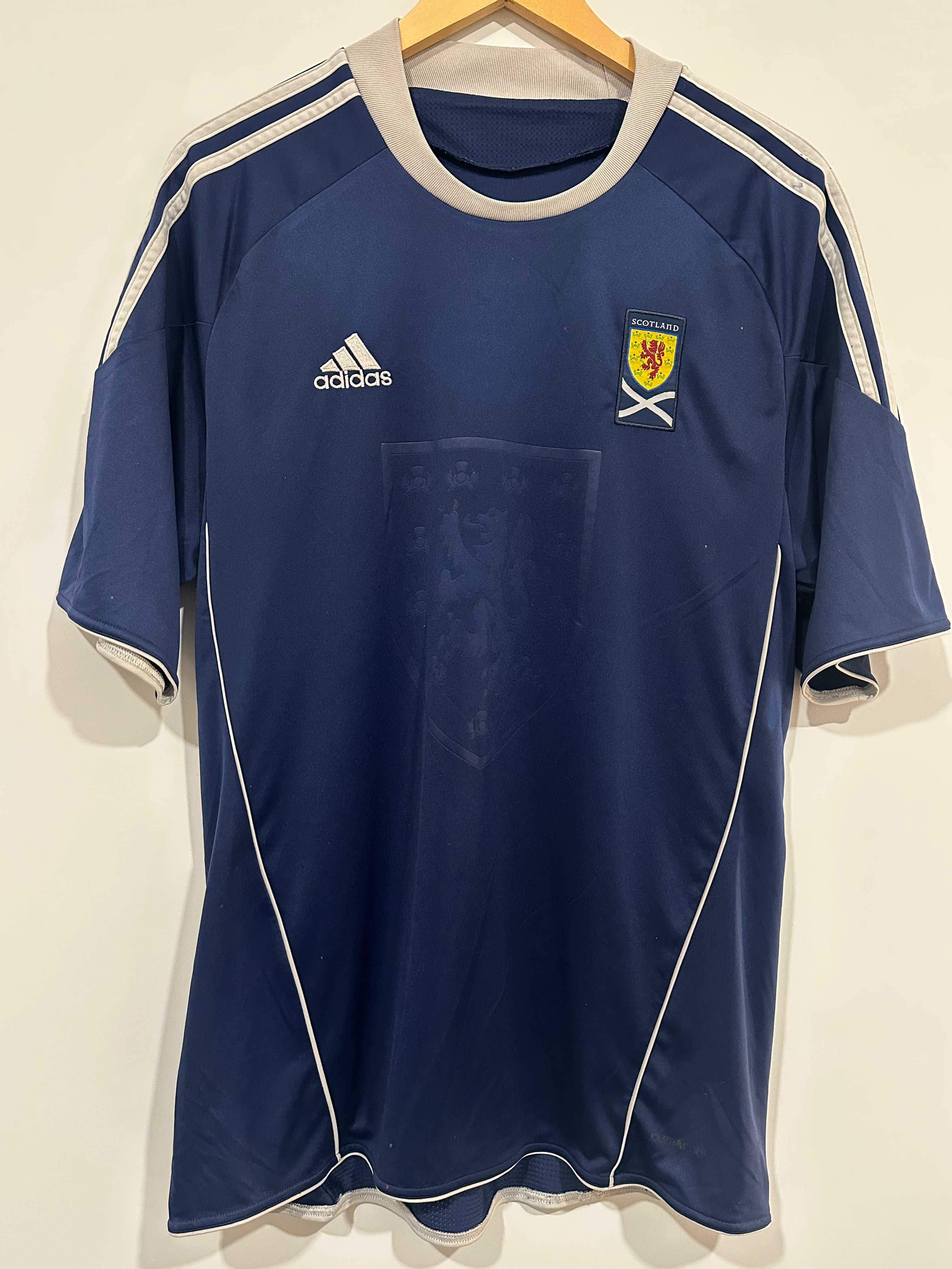 Scotland 2010-11 Home Soccer Jersey (L)
