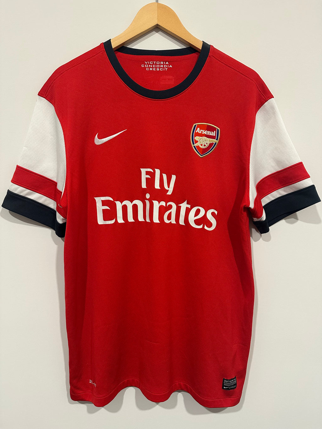 Arsenal 2012-14 Home Soccer Jersey (L)