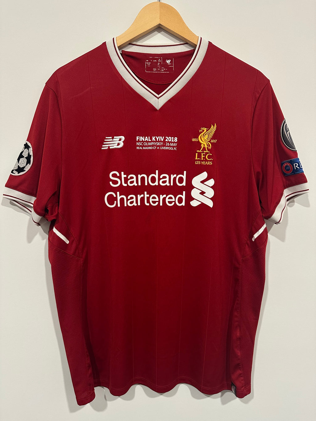 Liverpool 2017-18 Home Soccer Jersey Chamberlain #21 (L)