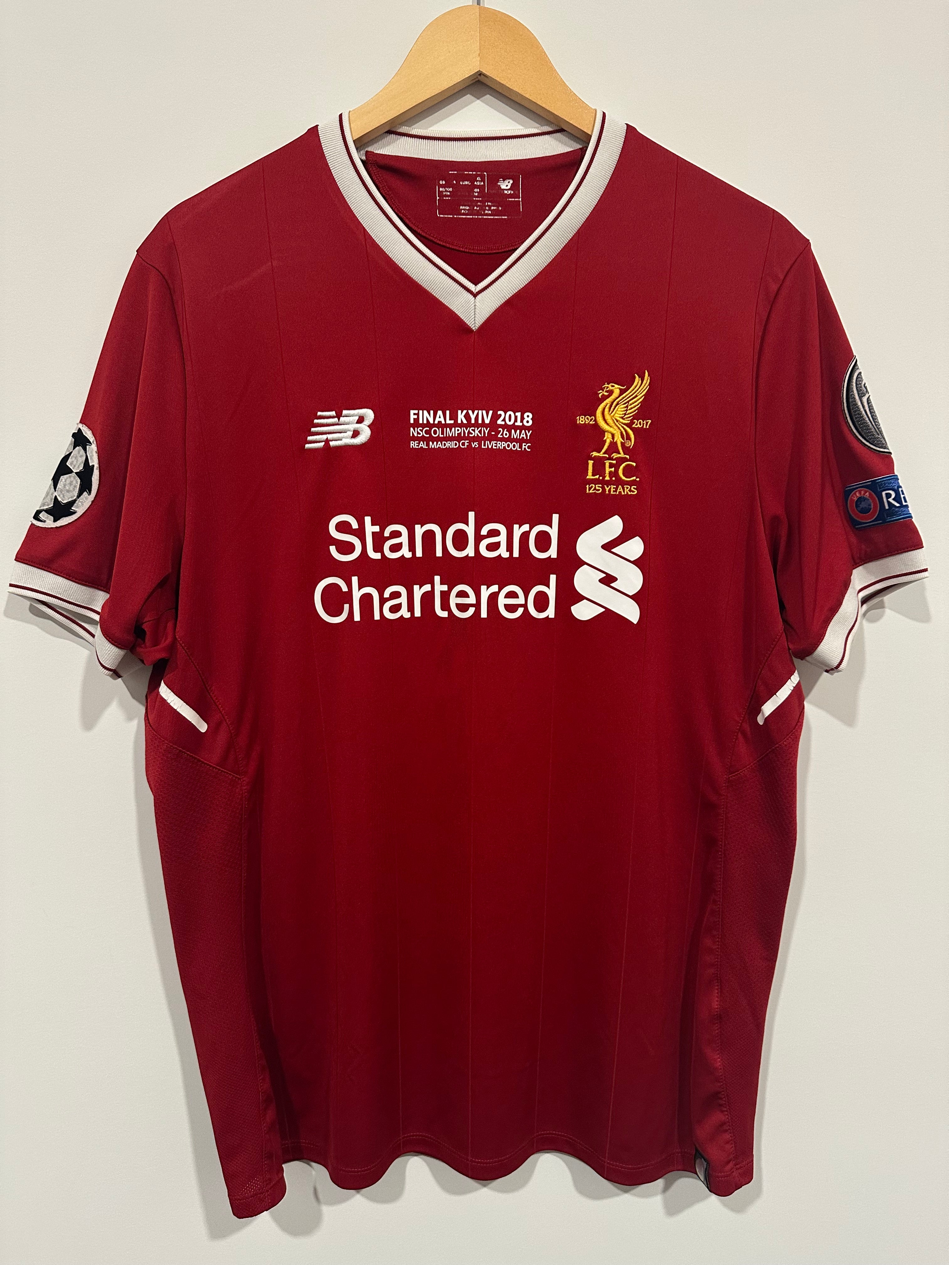 Liverpool 2017-18 Home Soccer Jersey Chamberlain #21 (L)