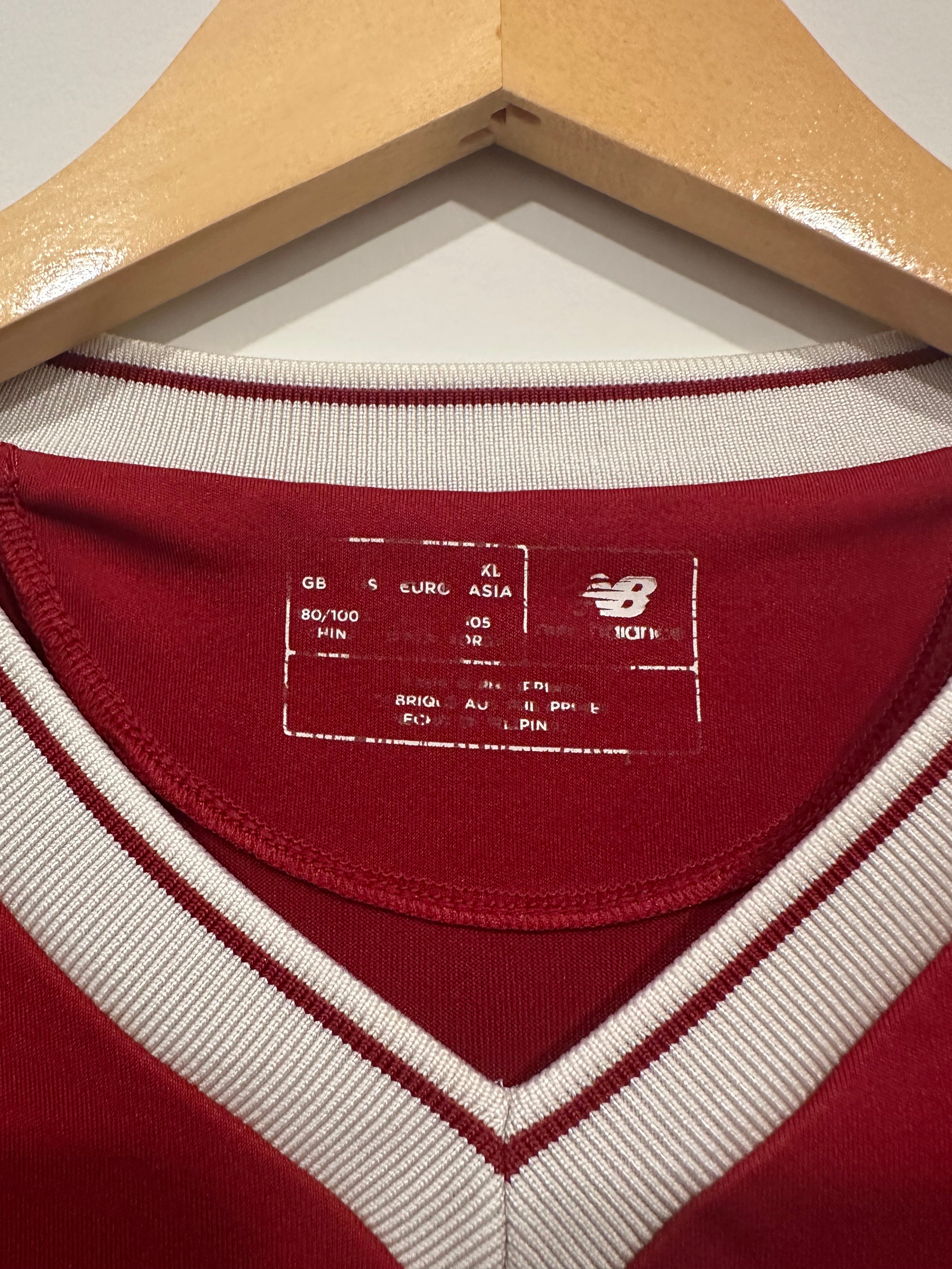 Liverpool 2017-18 Home Soccer Jersey Chamberlain #21 (L)