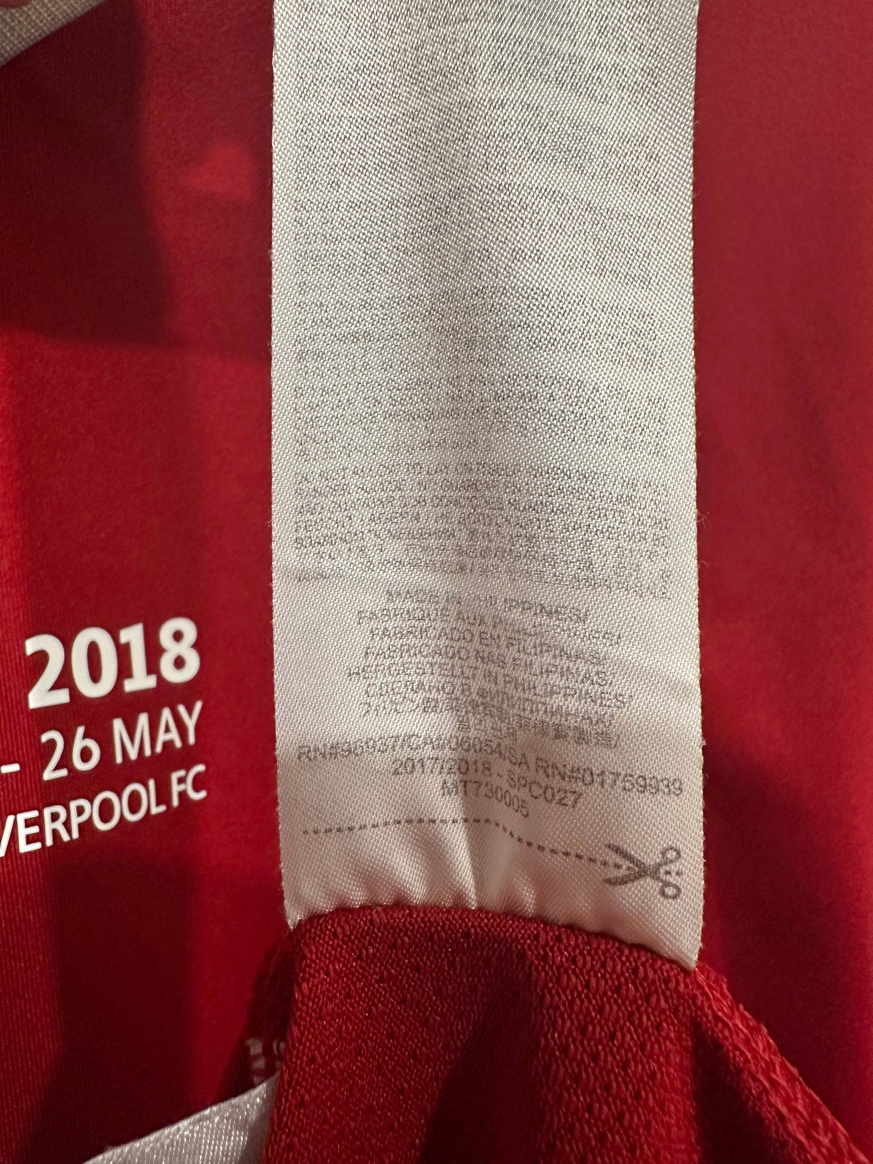 Liverpool 2017-18 Home Soccer Jersey Chamberlain #21 (L)