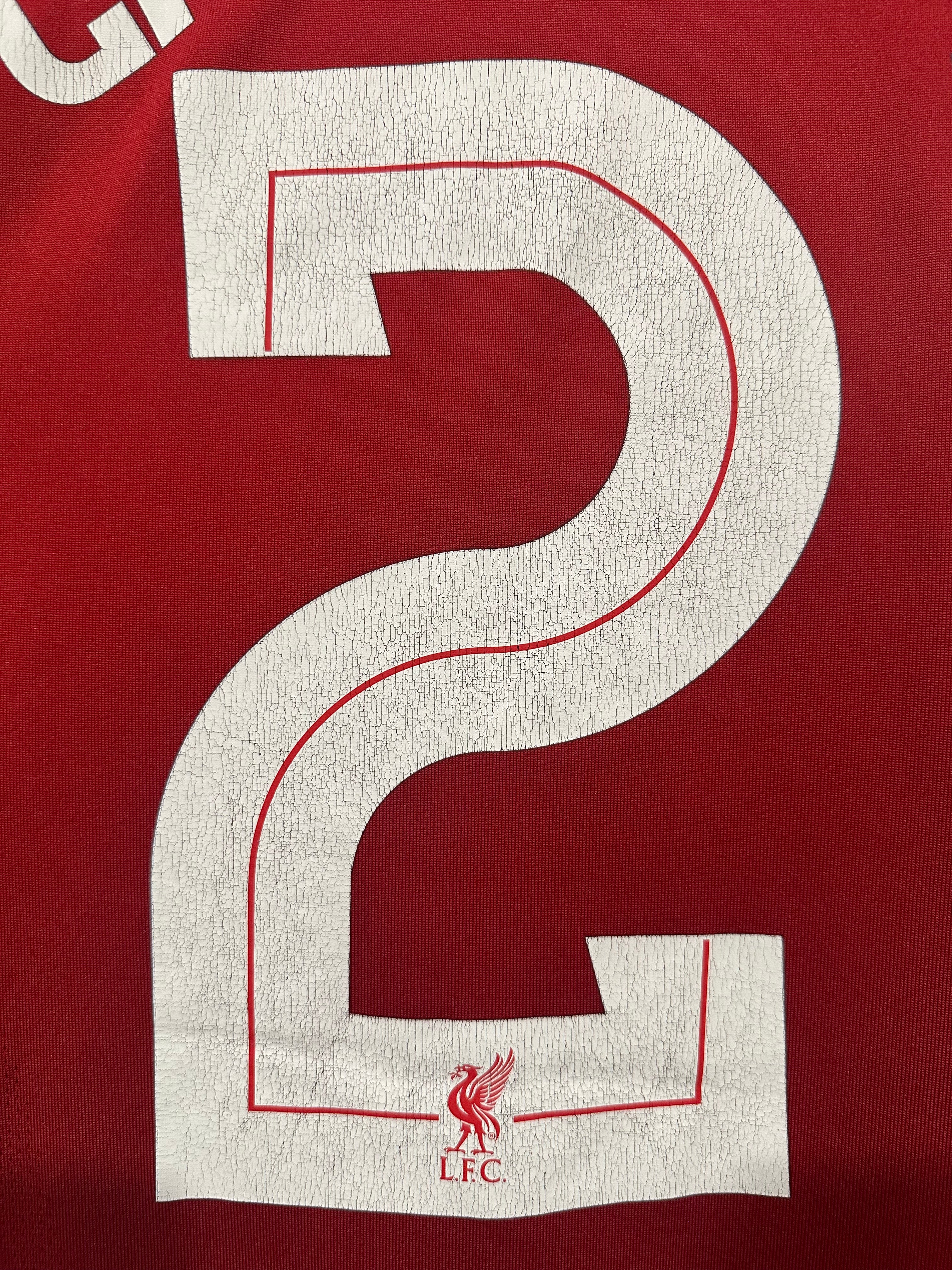 Liverpool 2017-18 Home Soccer Jersey Chamberlain #21 (L)