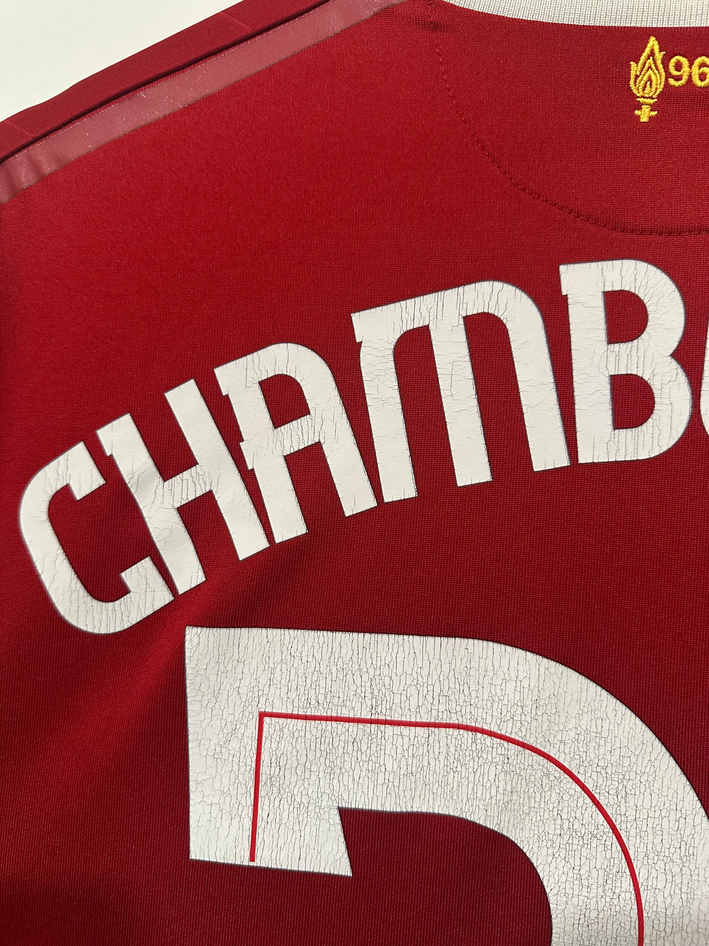 Liverpool 2017-18 Home Soccer Jersey Chamberlain #21 (L)