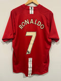 Manchester United 2007-08 Home Soccer Jersey Ronaldo #7 (XL)