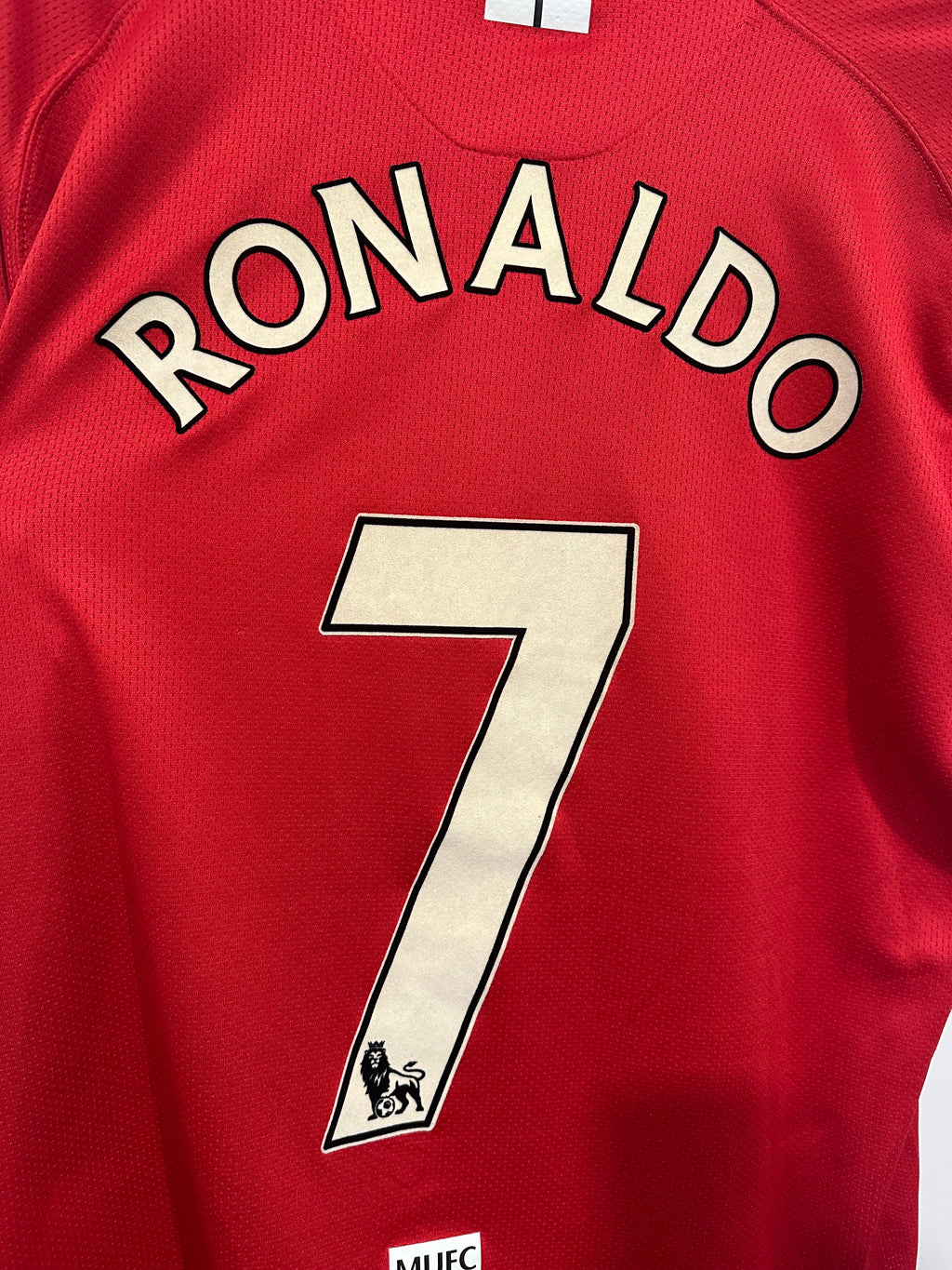 Manchester United 2007-08 Home Soccer Jersey Ronaldo #7 (XL)