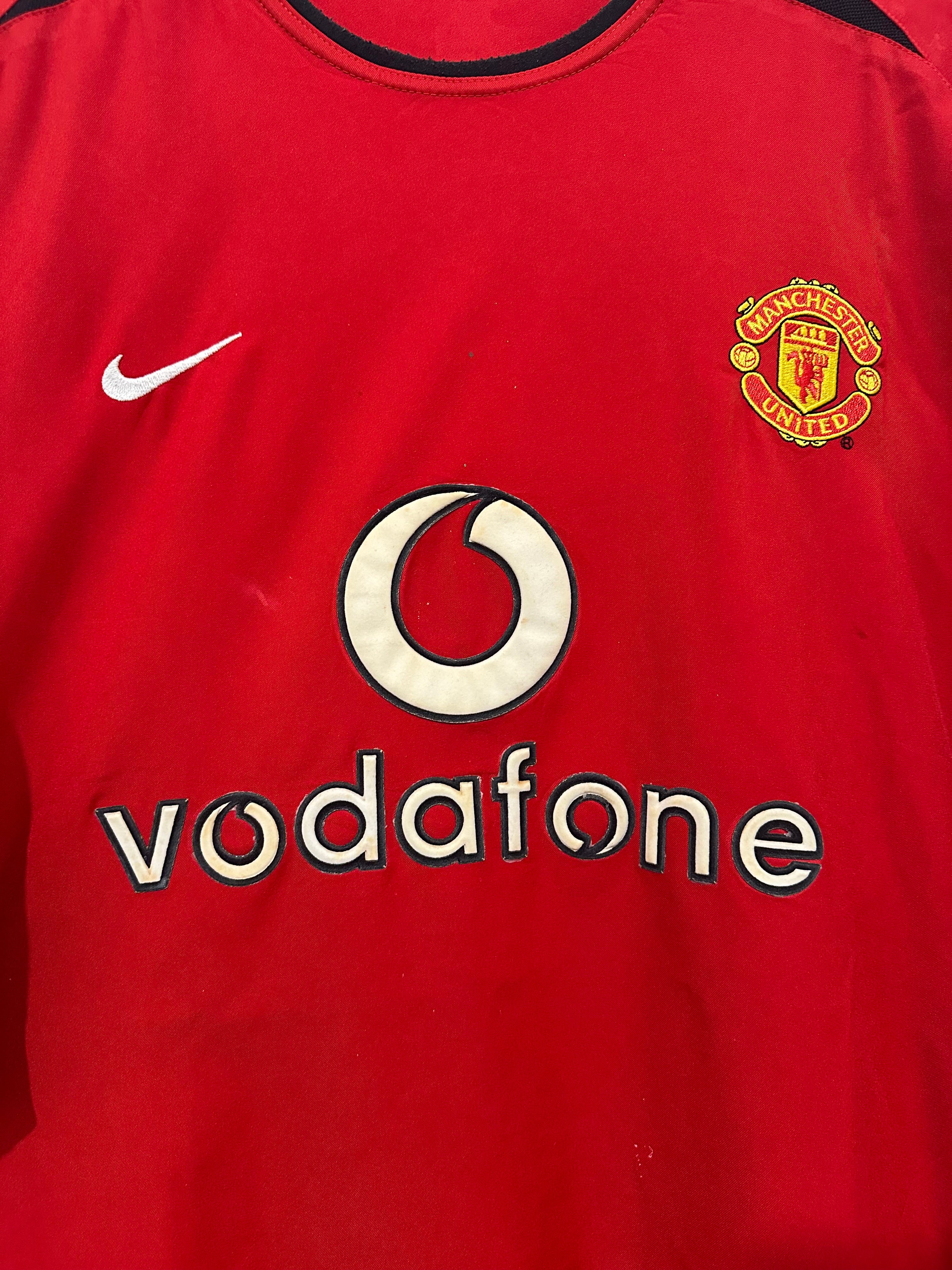Manchester United 2002-04 Home Soccer Jersey Ronaldo #7 (XL)