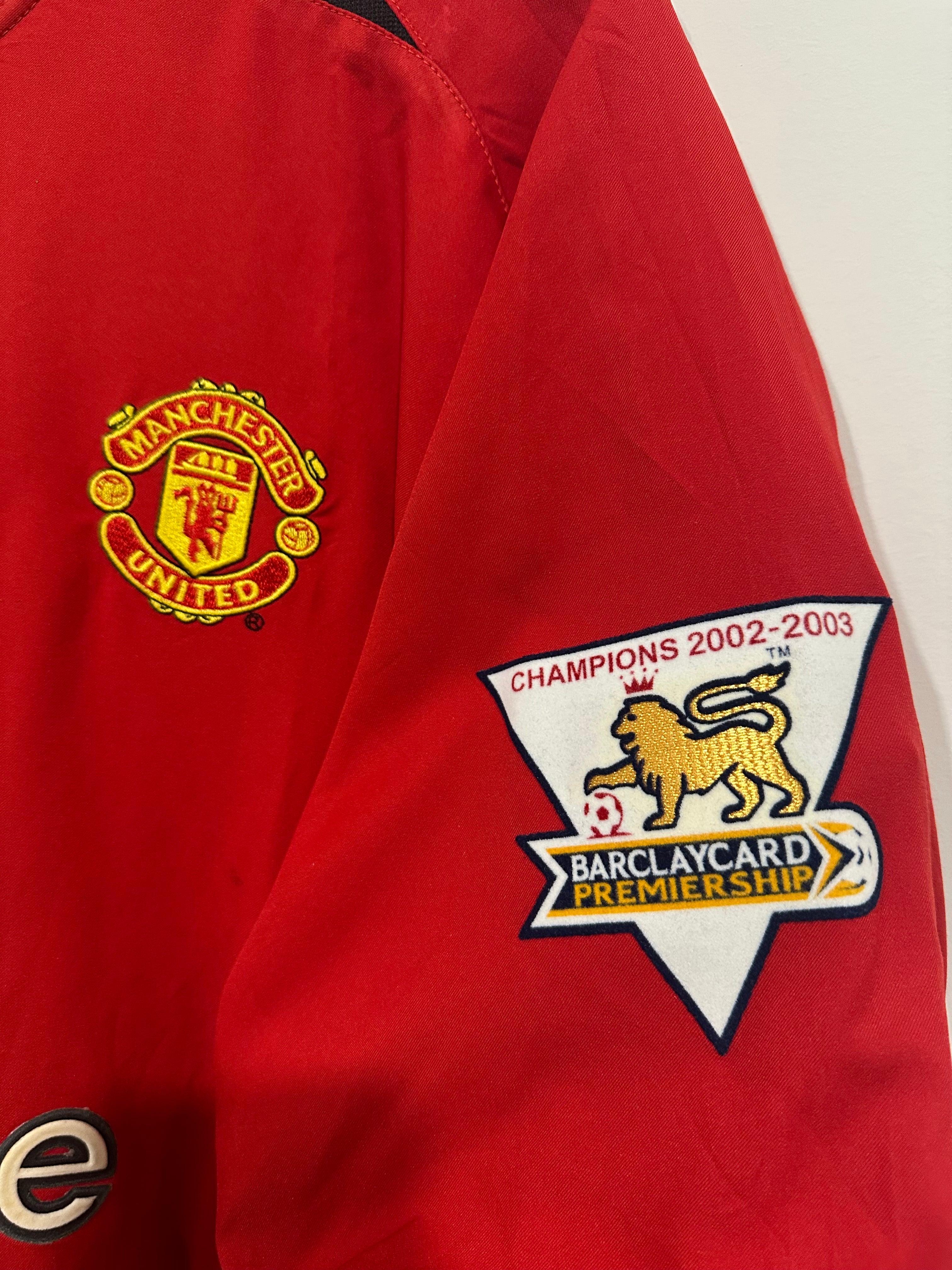 Manchester United 2002-04 Home Soccer Jersey Ronaldo #7 (XL)