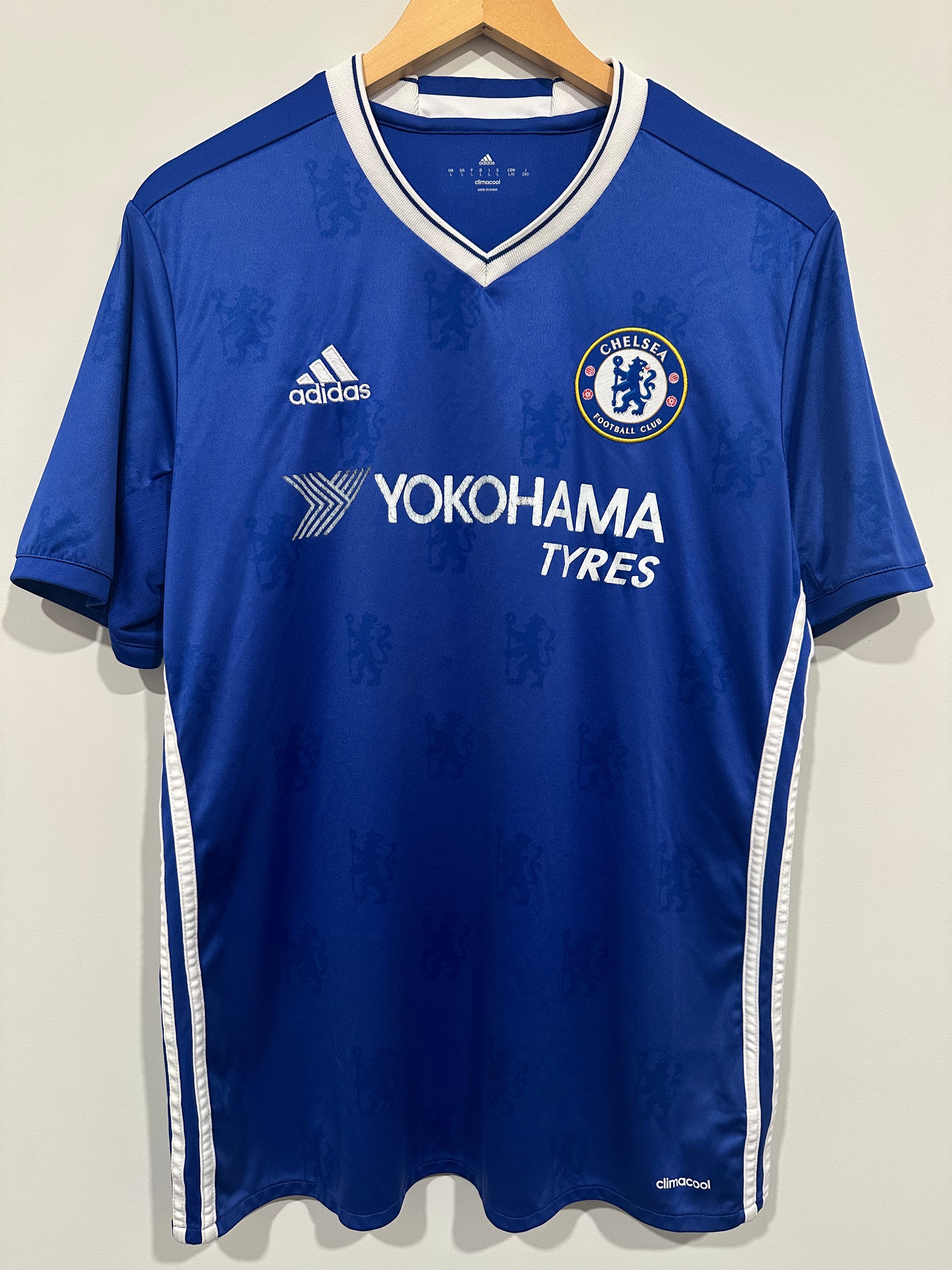 Chelsea 2016-17 Home Soccer Jersey Azpilicueta #28 (L)