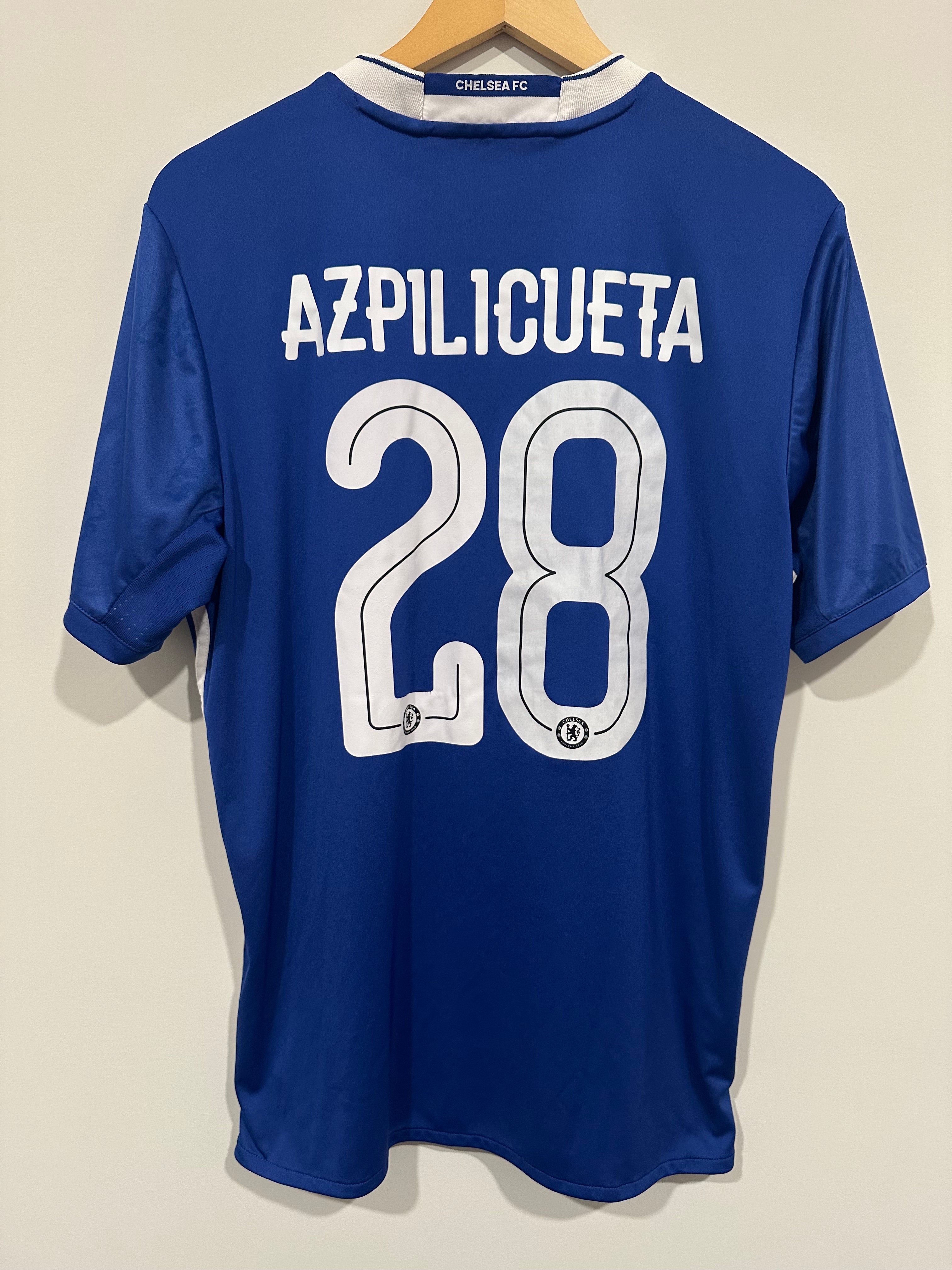 Chelsea 2016-17 Home Soccer Jersey Azpilicueta #28 (L)