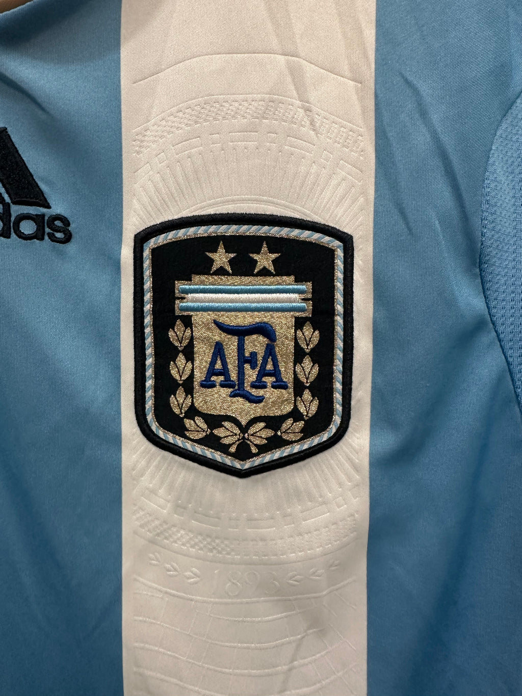 Argentina 2011-13 Home Soccer Jersey (M)