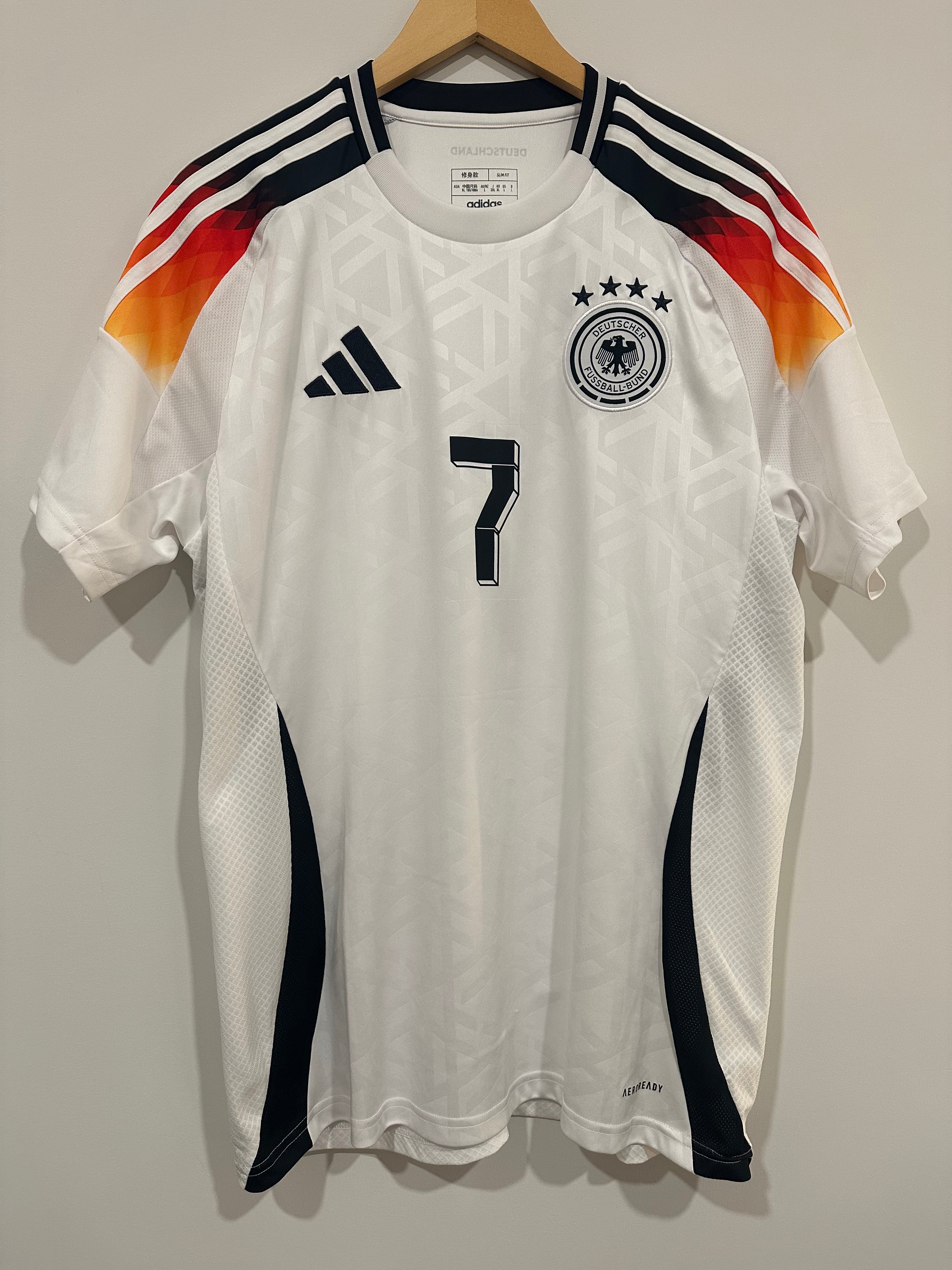 Germany 2024 Home Soccer Jersey Havertz #7 (L)