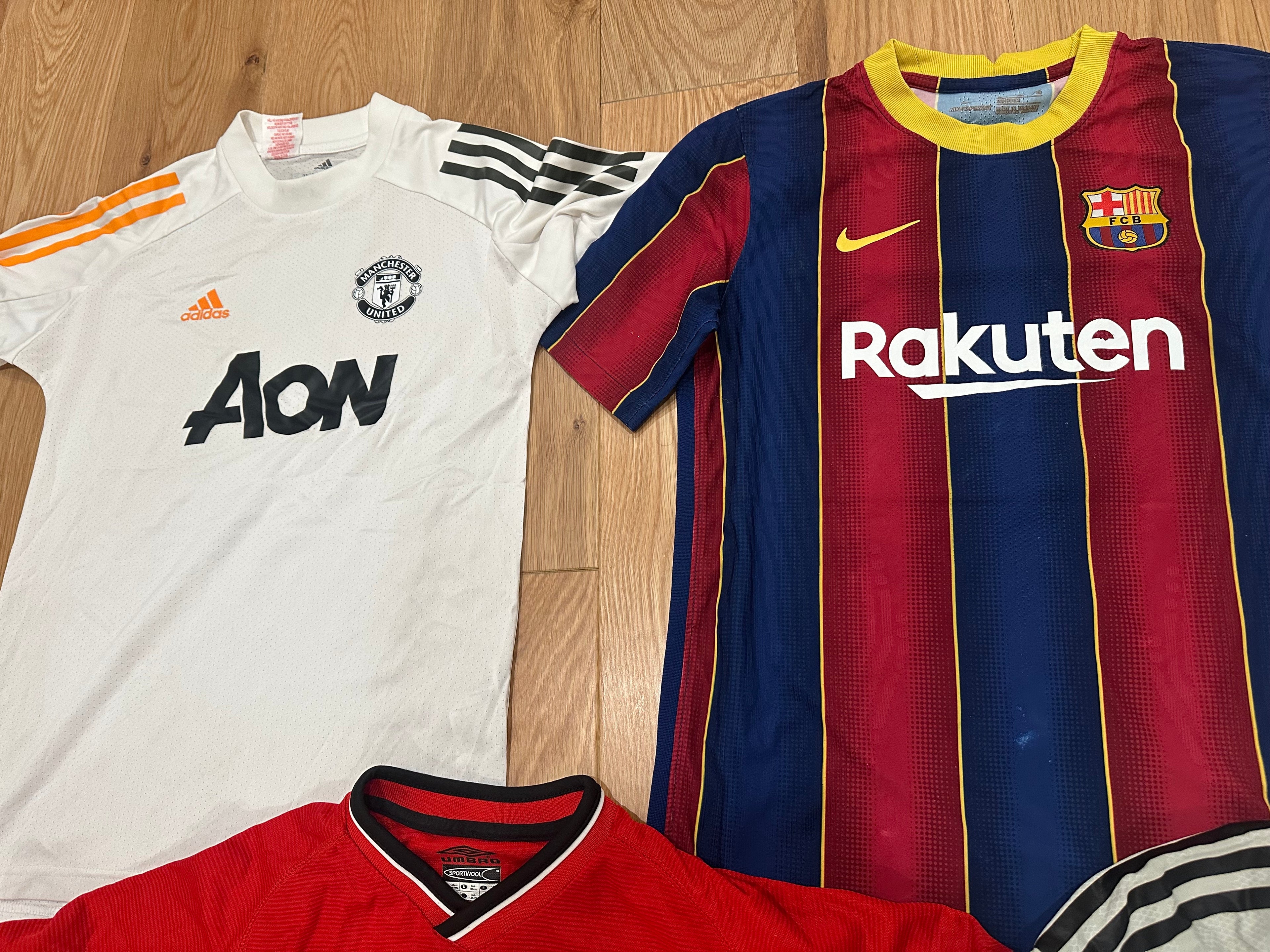 Bundle of 5 Youth Soccer Jerseys