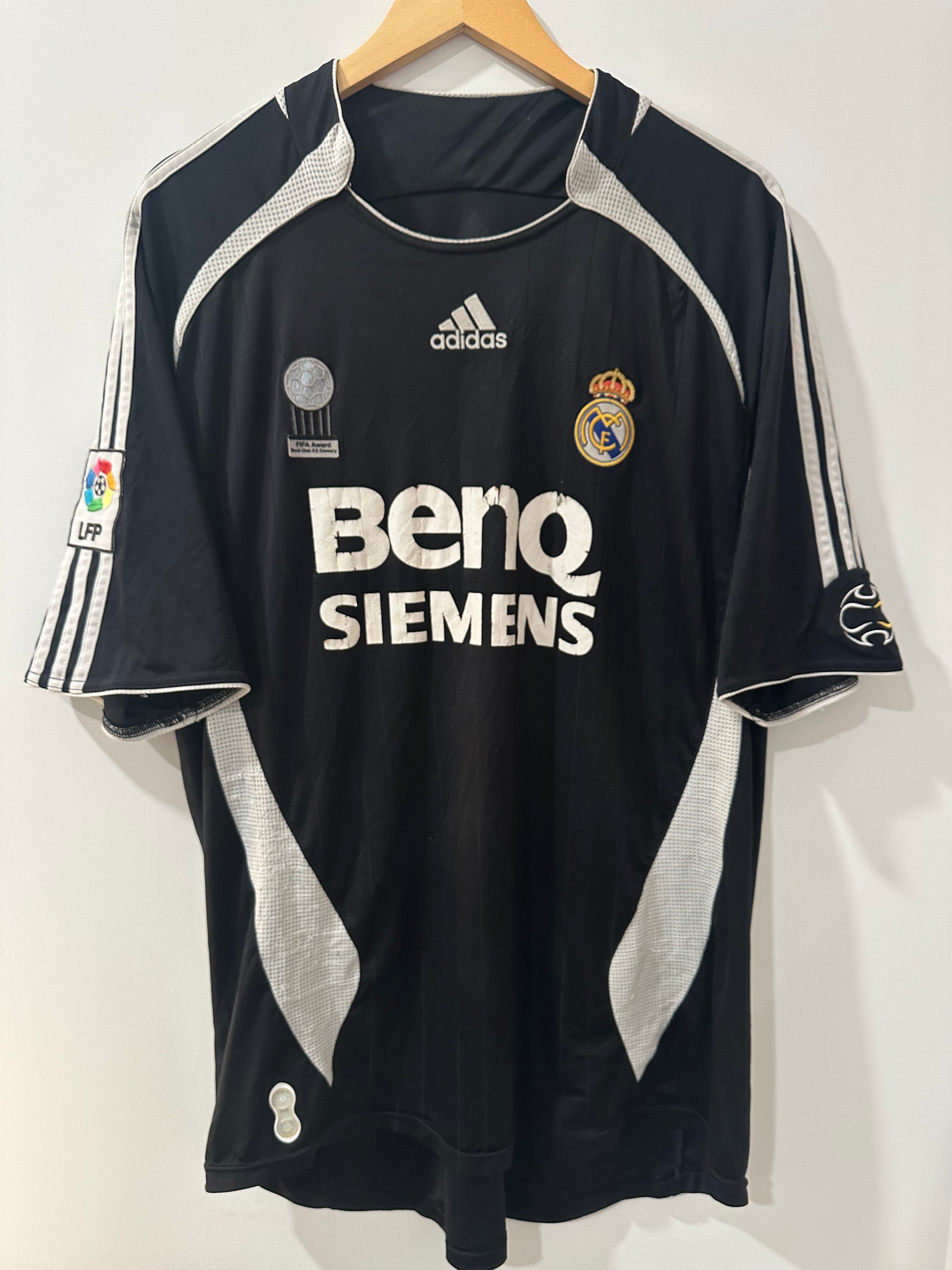 Real Madrid 2006-07 Away Soccer Jersey (2XL)
