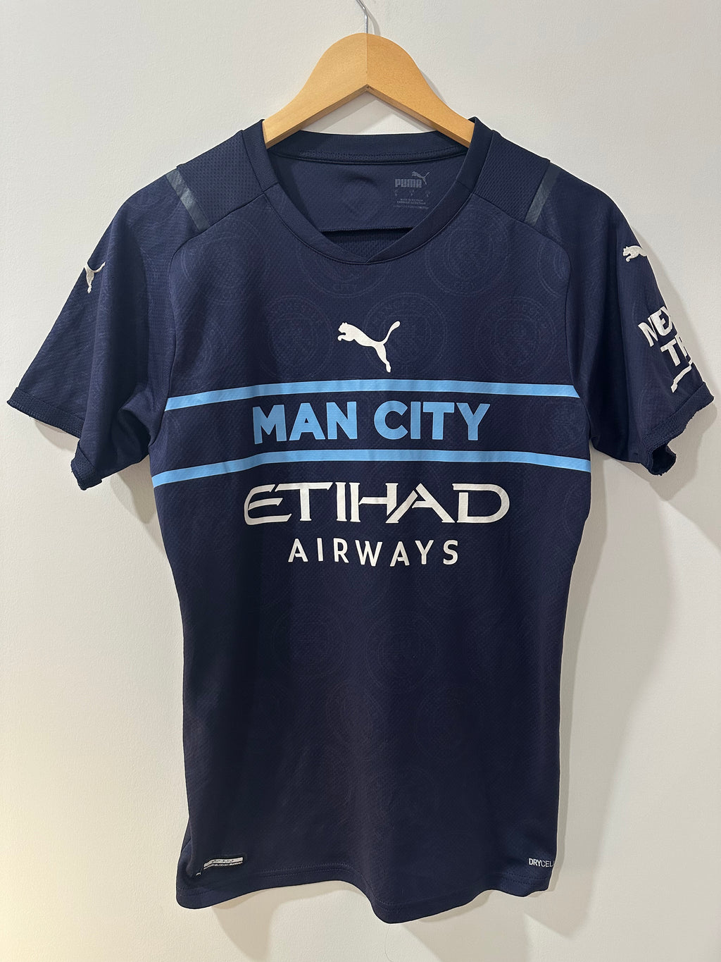 Manchester City 2021-22 Third Soccer Jersey (S)