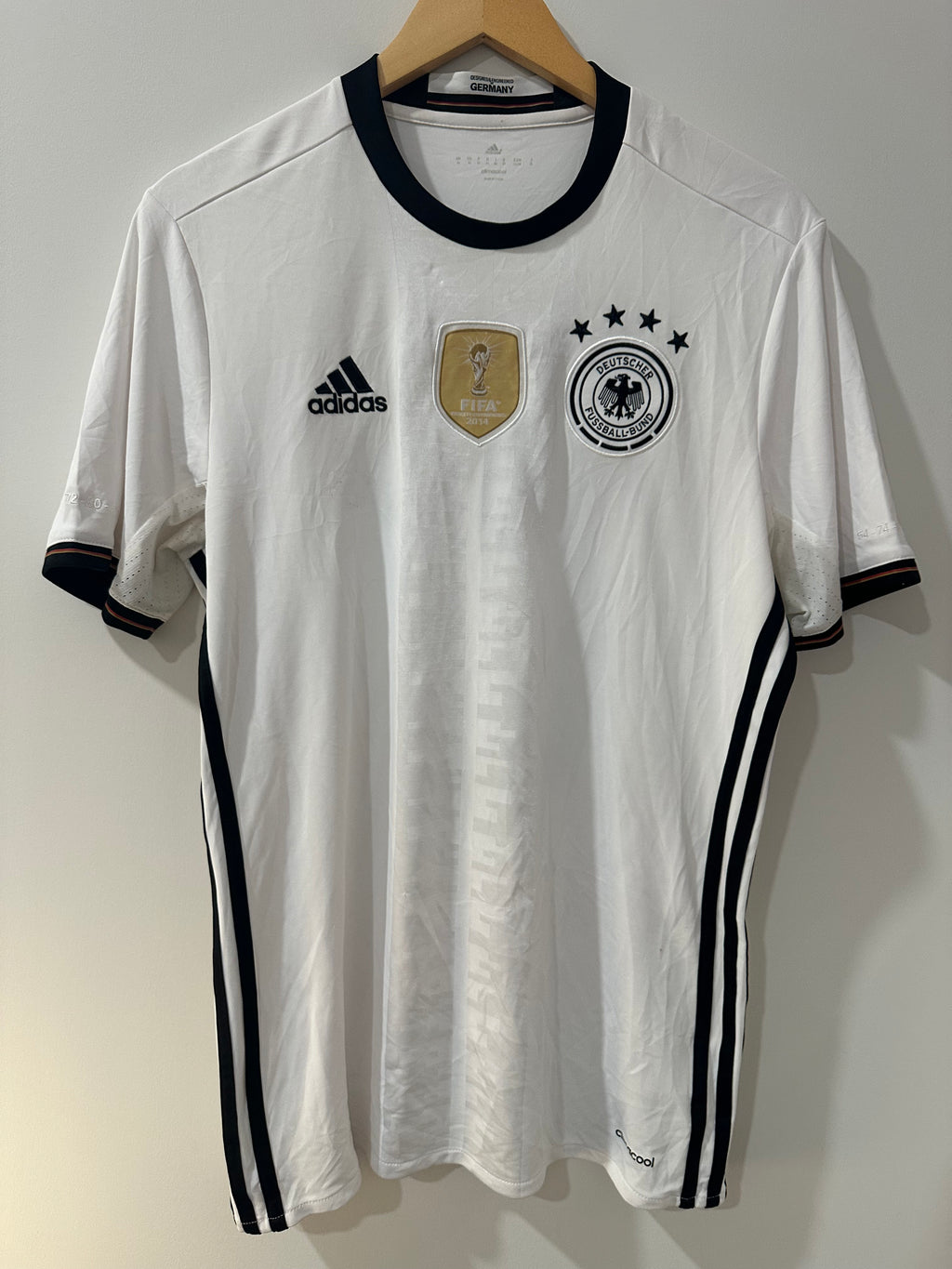 Germany 2016-17 Home Soccer Jersey Muller #13 (M)