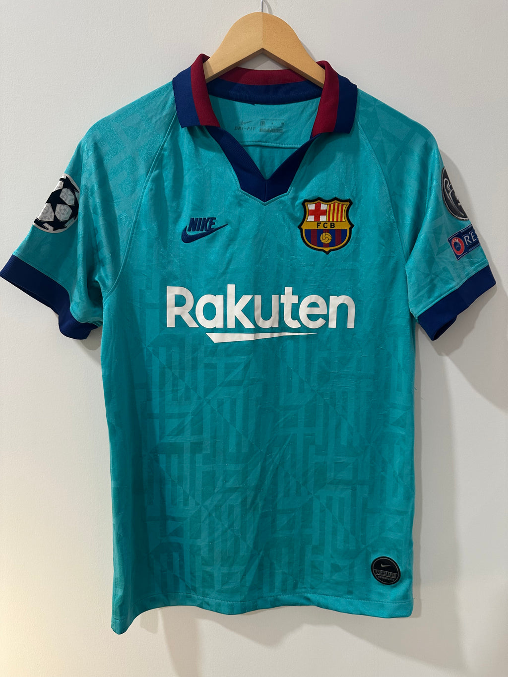 FC Barcelona 2019-20 Third Soccer Jersey Messi #10 (S)