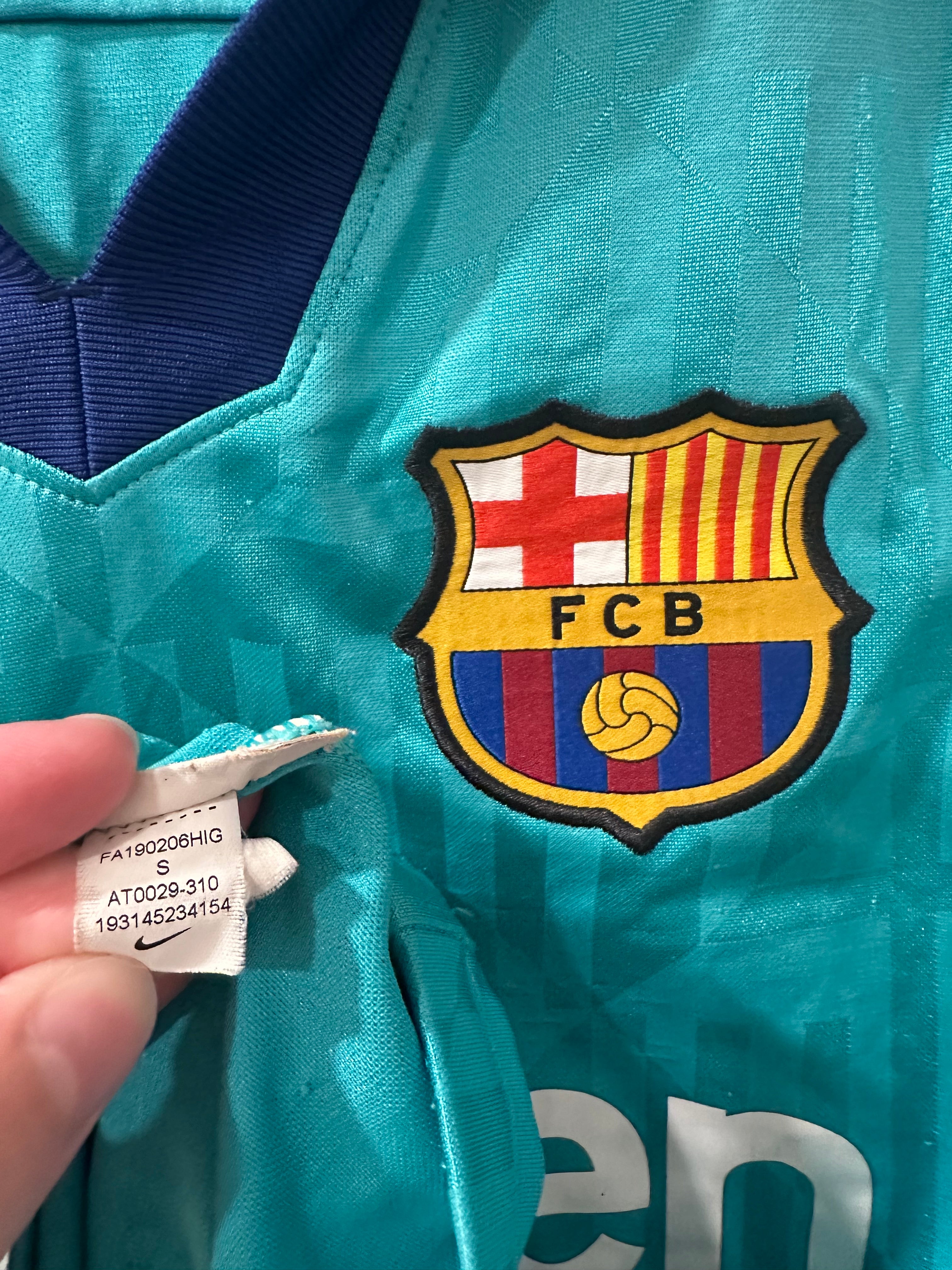 FC Barcelona 2019-20 Third Soccer Jersey Messi #10 (S)