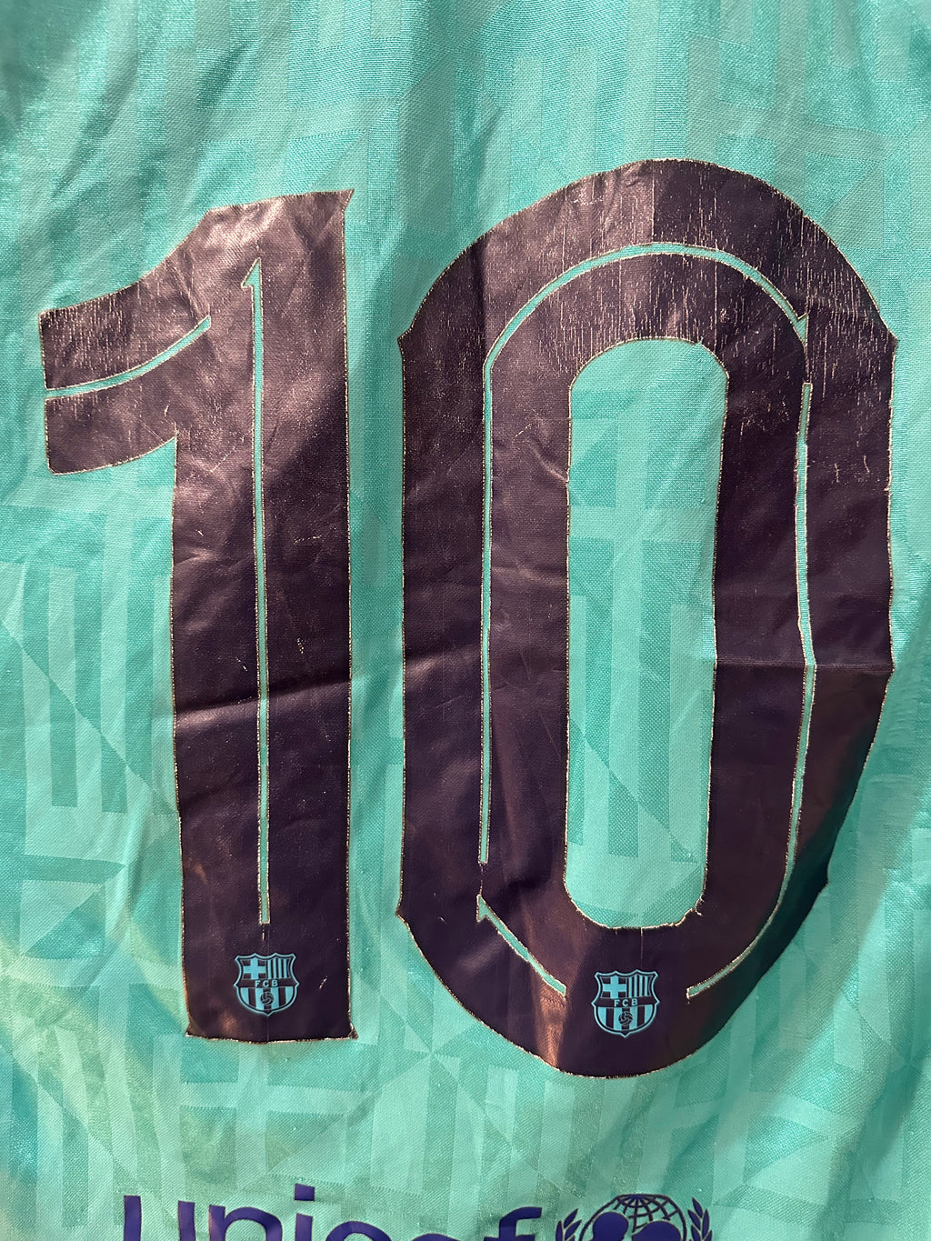FC Barcelona 2019-20 Third Soccer Jersey Messi #10 (S)