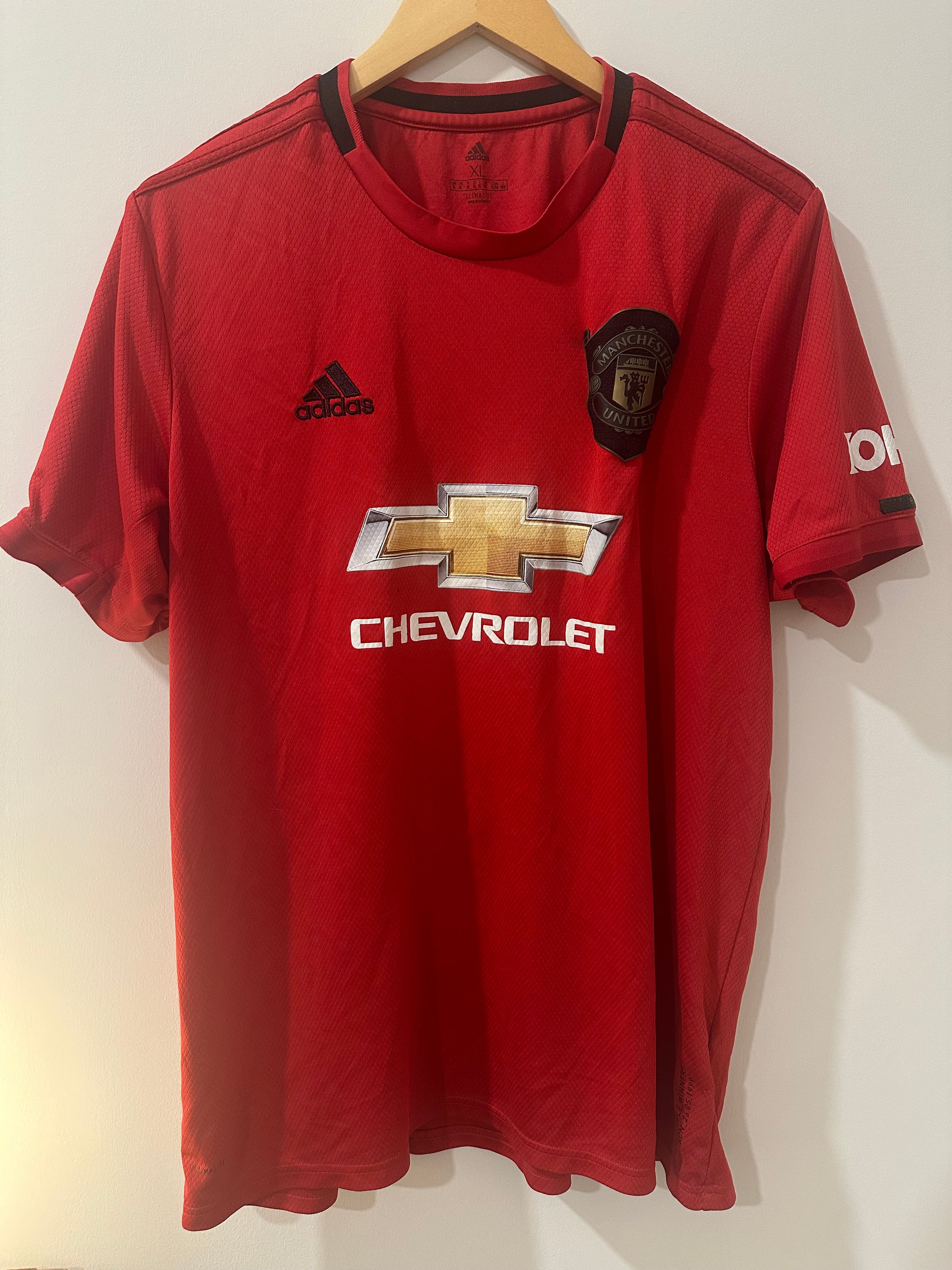 Manchester United 2020-21 Home Soccer Jersey (XL)