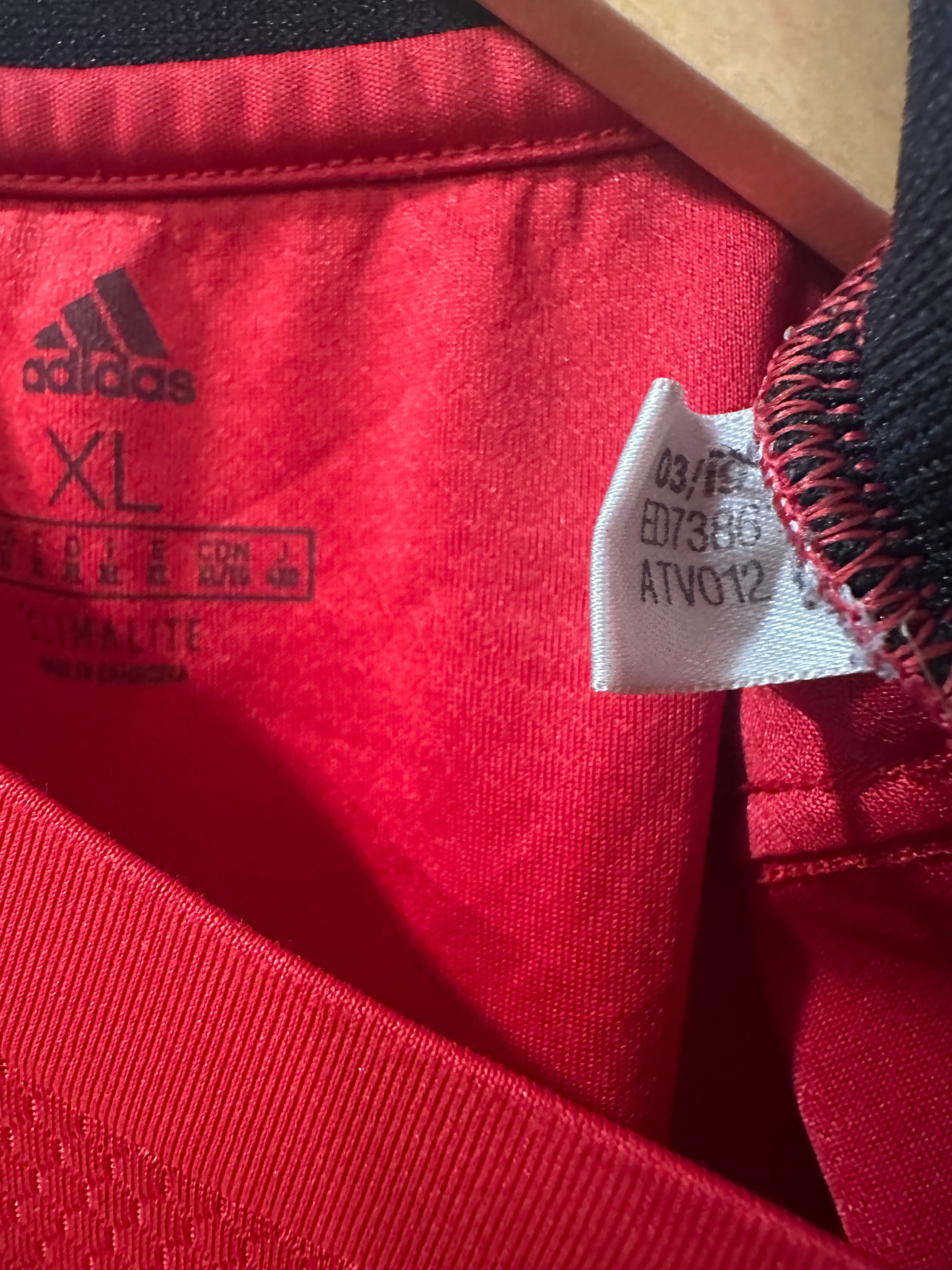 Manchester United 2020-21 Home Soccer Jersey (XL)